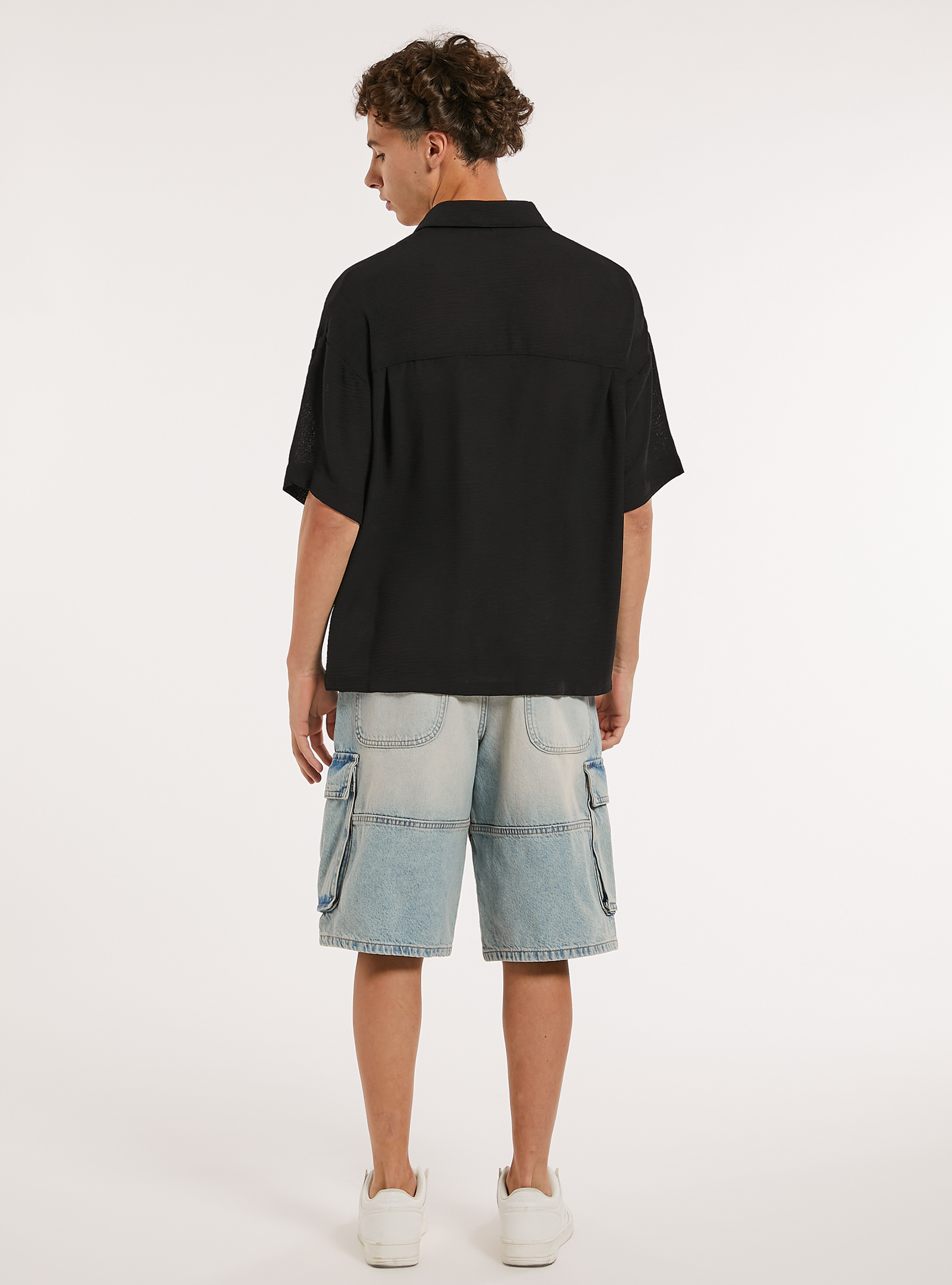 Polo con taschino, BK1 BLACK