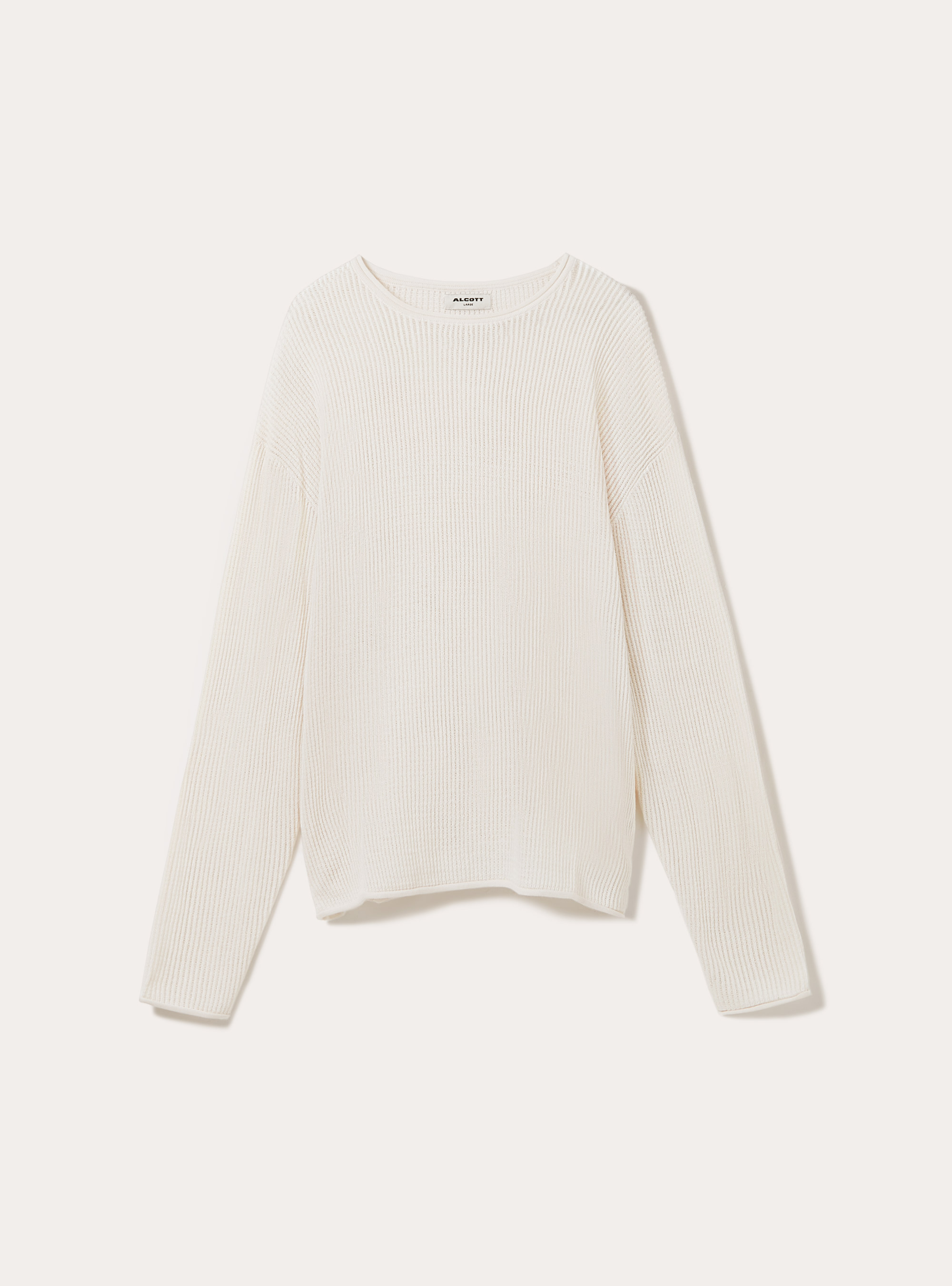 Openwork pullover, WH2 WHITE