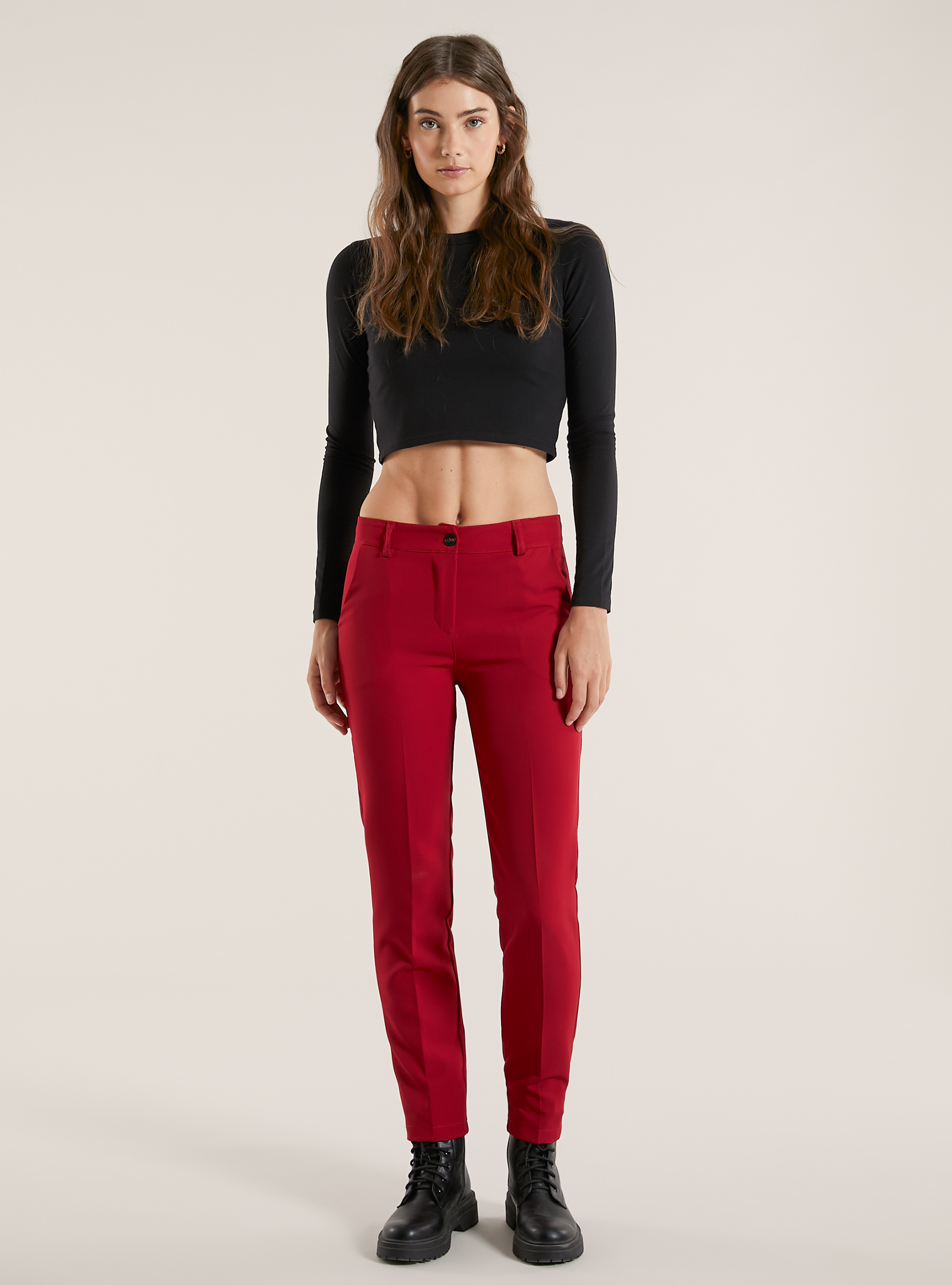 Pantalones de sastre, BO1 BORDEAUX DARK