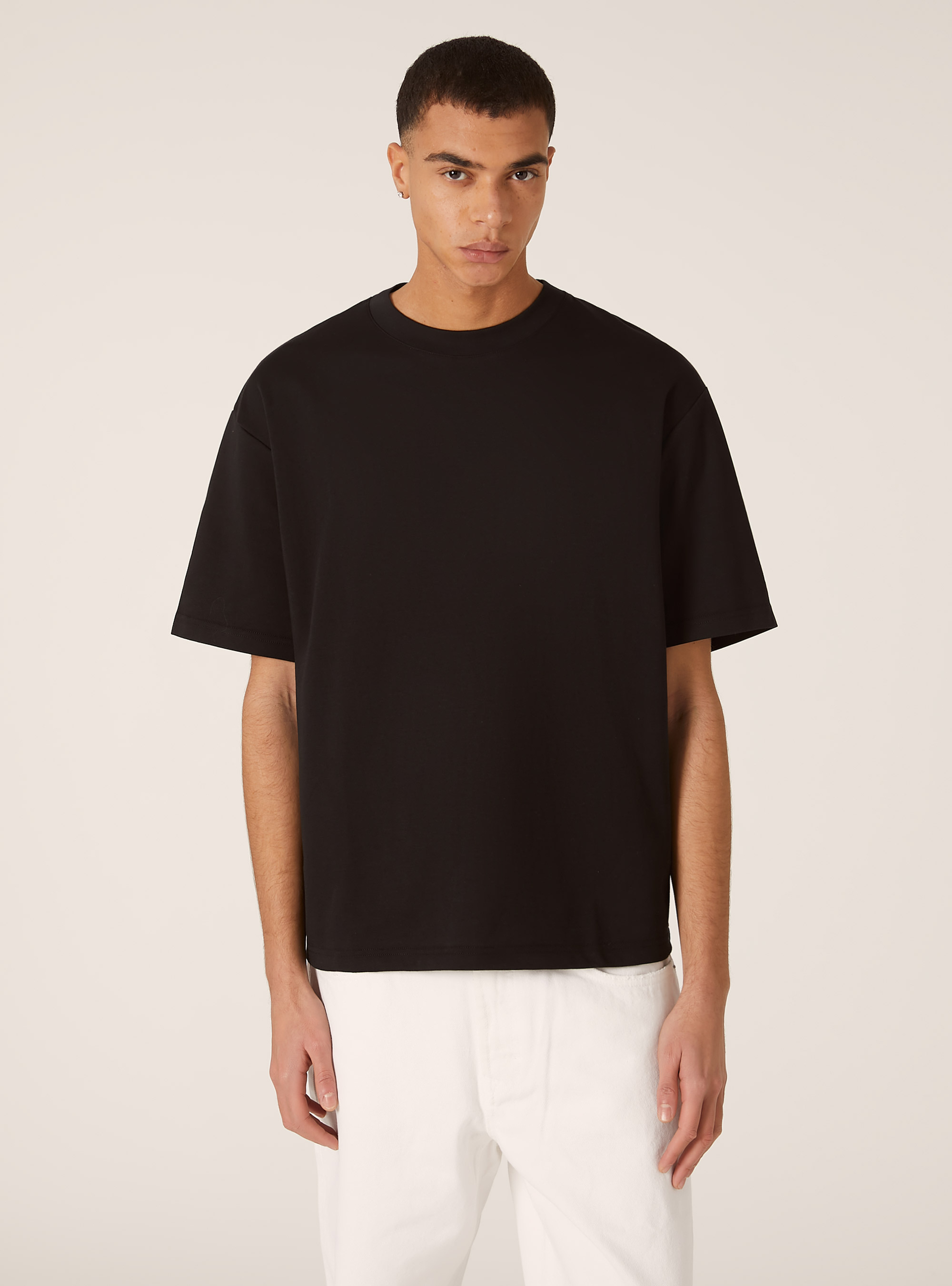 T-shirt en jersey AIRes, BK1 BLACK