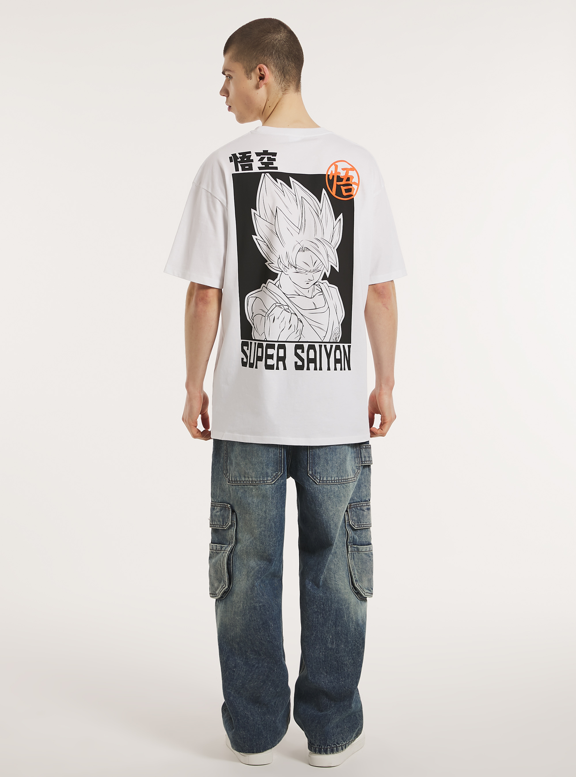 T-shirt Dragon Ball / Alcott, WH3 WHITE