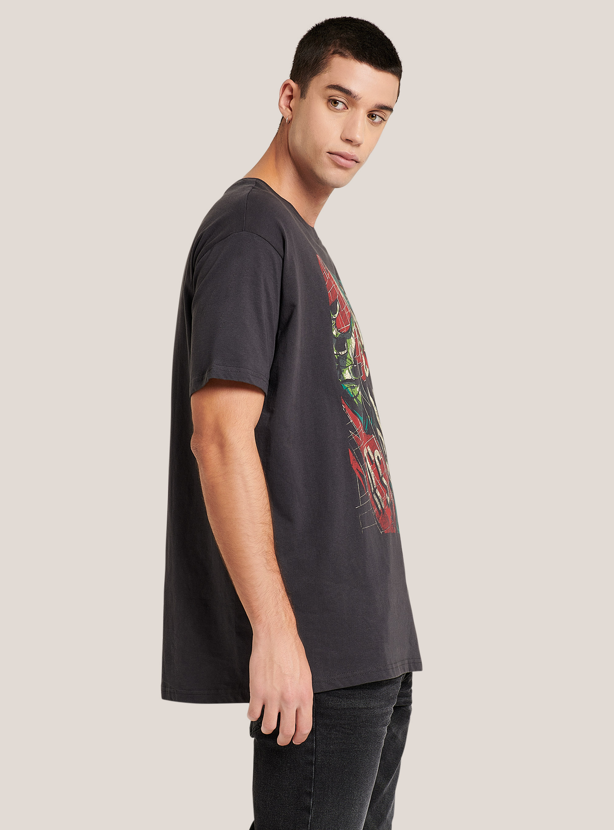 Maglietta Monsters / Alcott, C111 BLACK