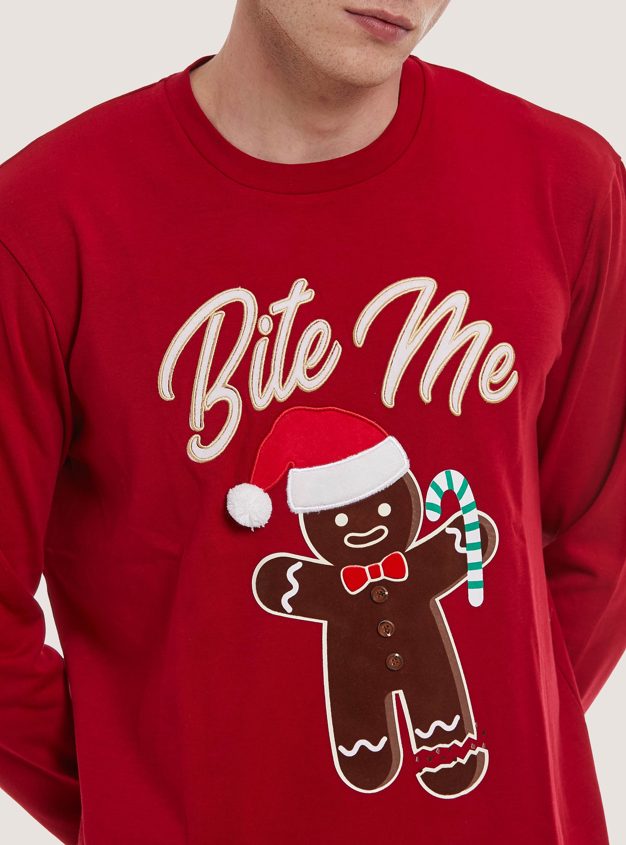 Colecci&oacute;n navidena de pijamas, RD2 RED MEDIUM