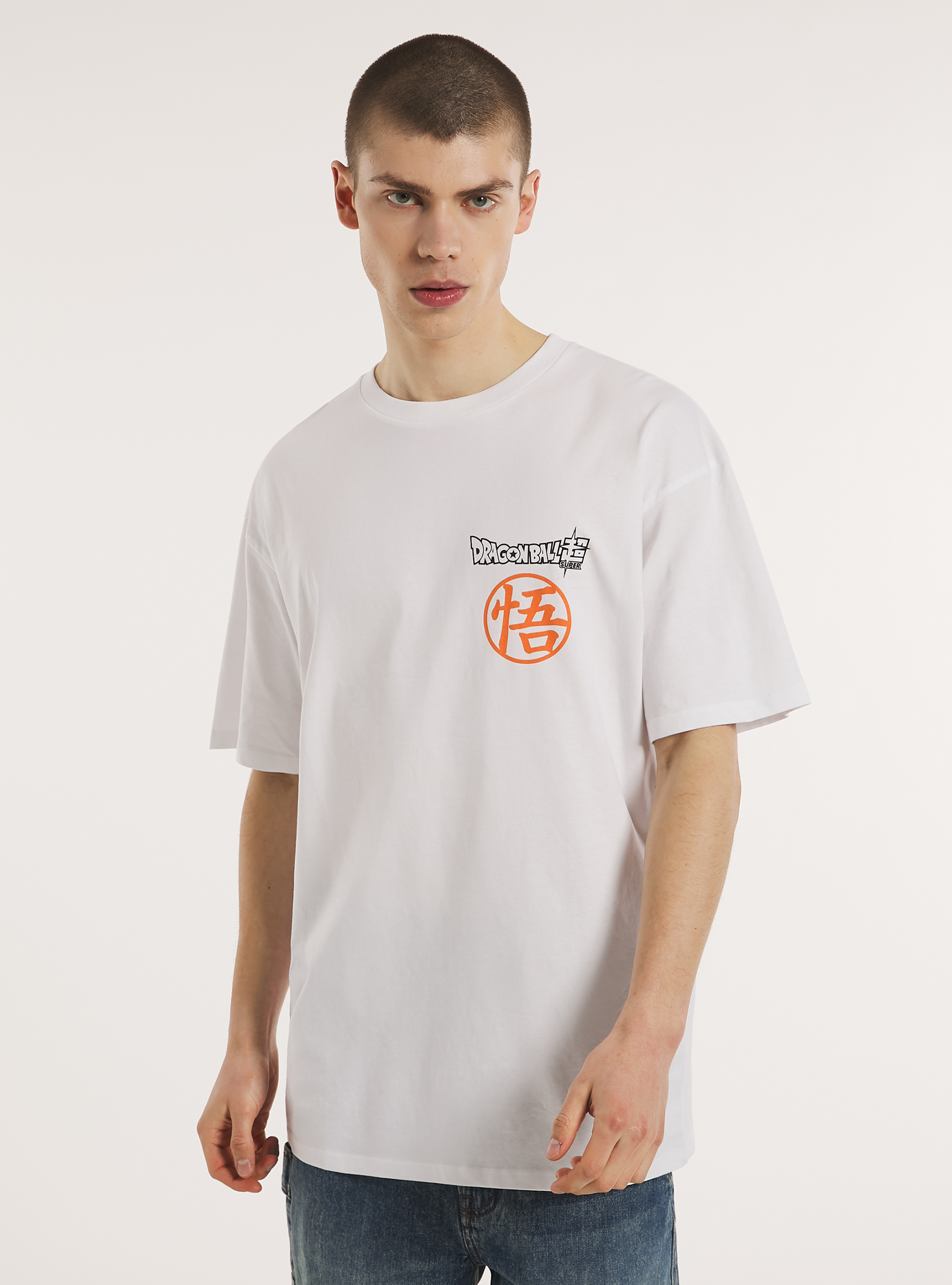 T-shirt Dragon Ball / Alcott, WH3 WHITE