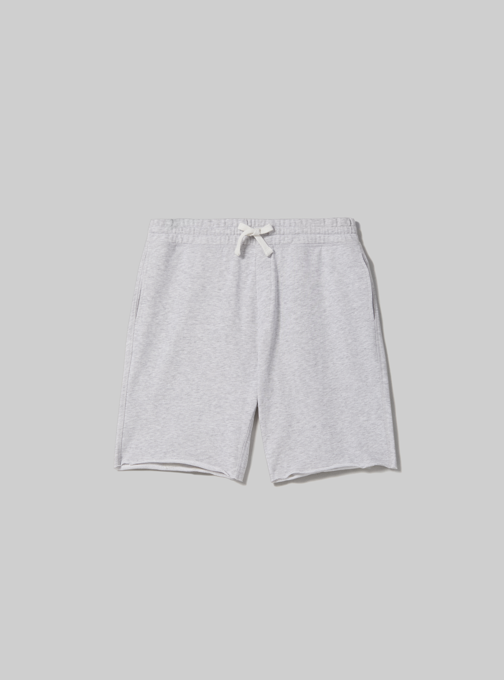 Bermuda en coton, MGY3 GREY MEL LIGHT