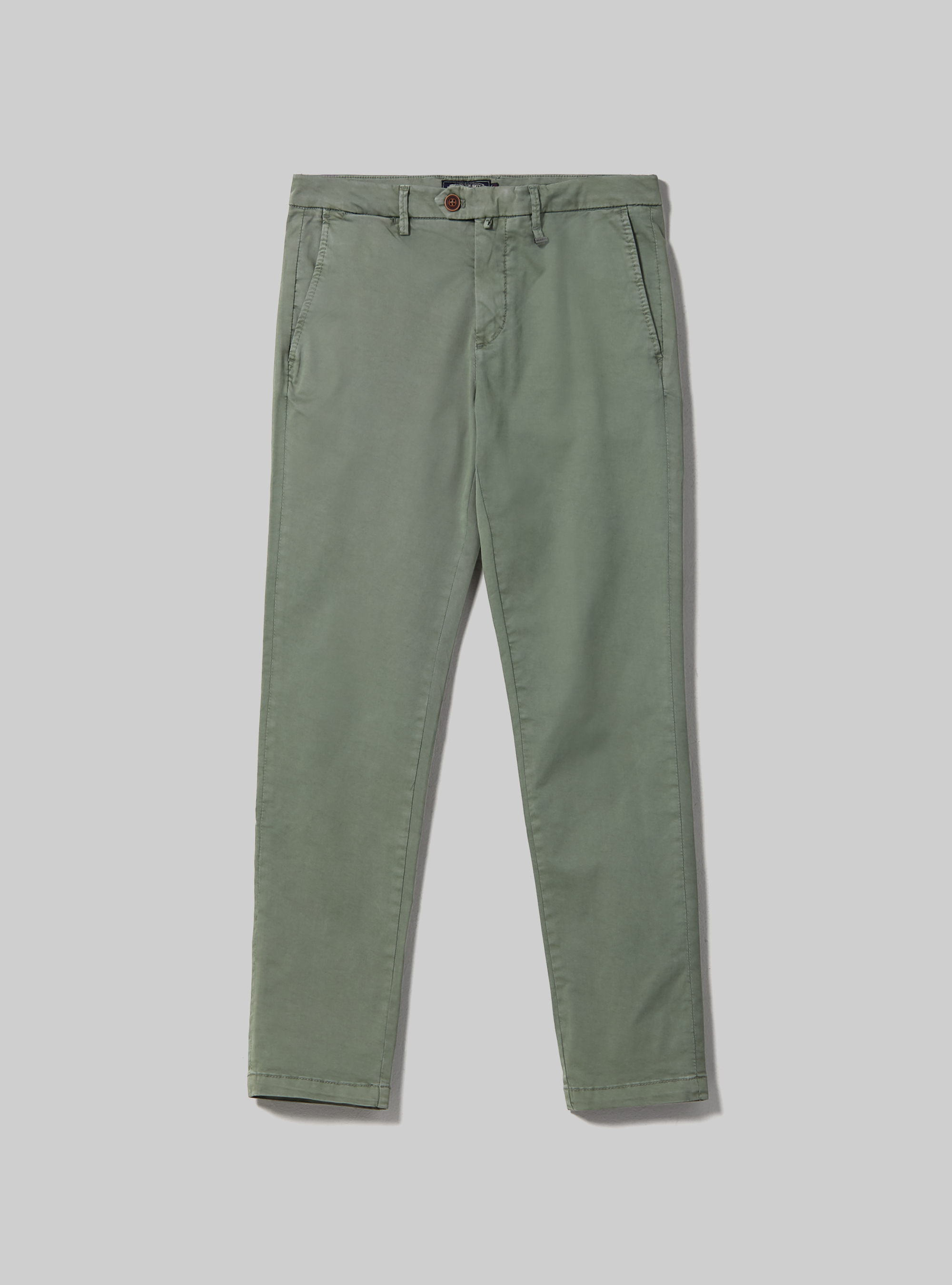 Stretch cotton twill chinos, KY3 KAKY LIGHT