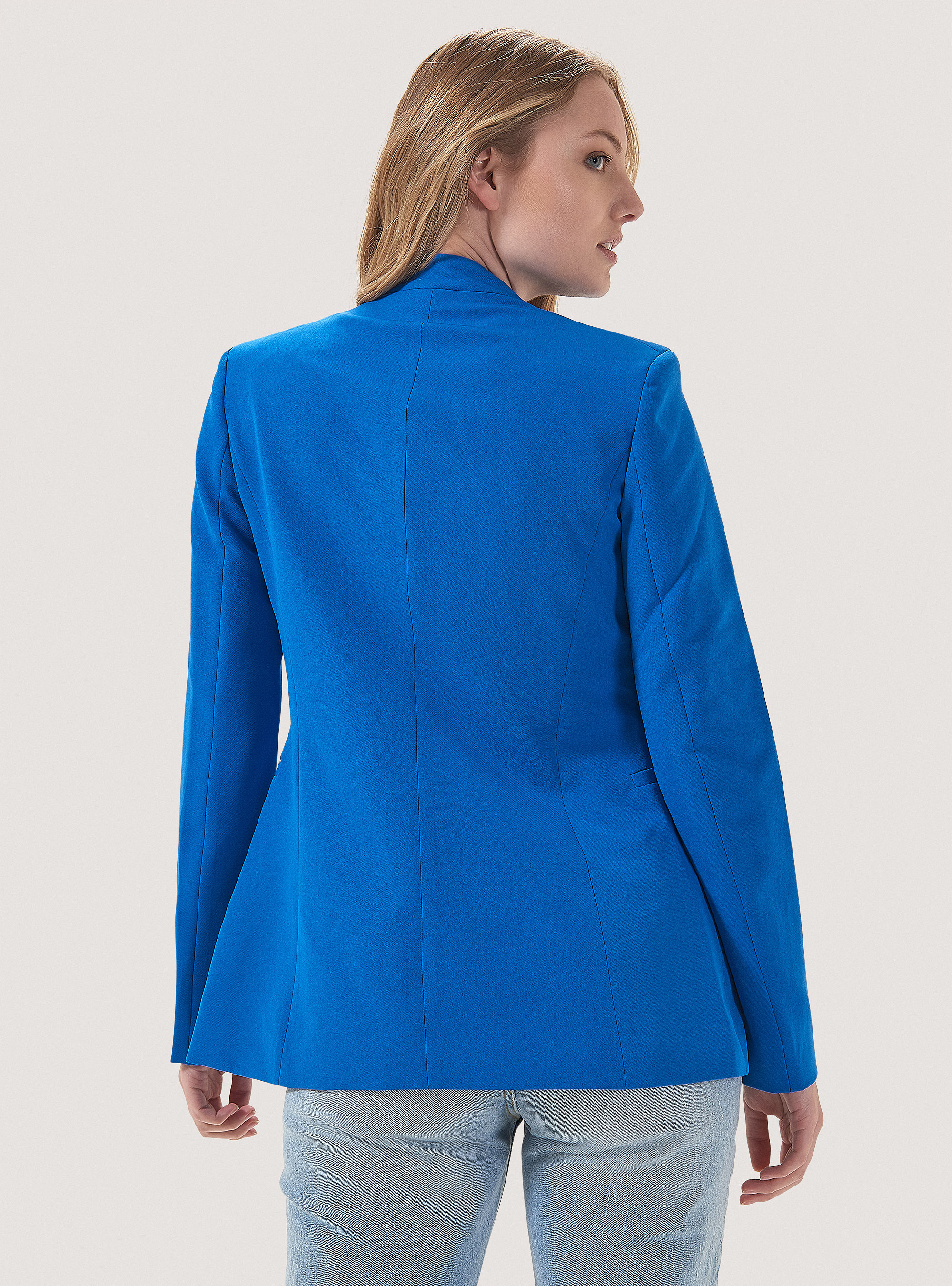 Plain-coloured blazer, RY2 ROYALE MEDIUM