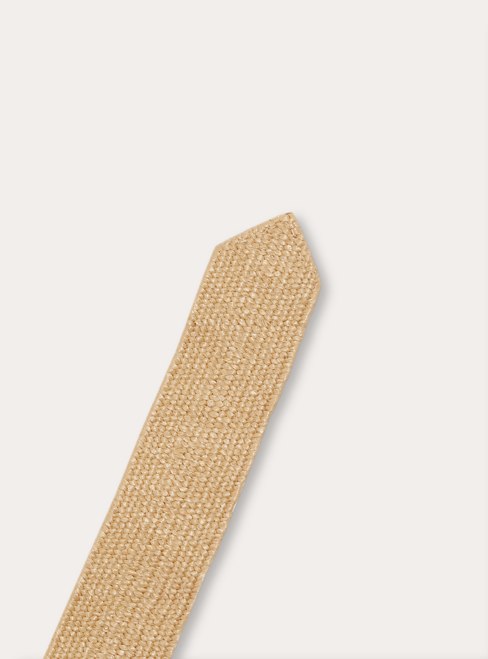 Cintura in rafia, BG2 BEIGE MEDIUM