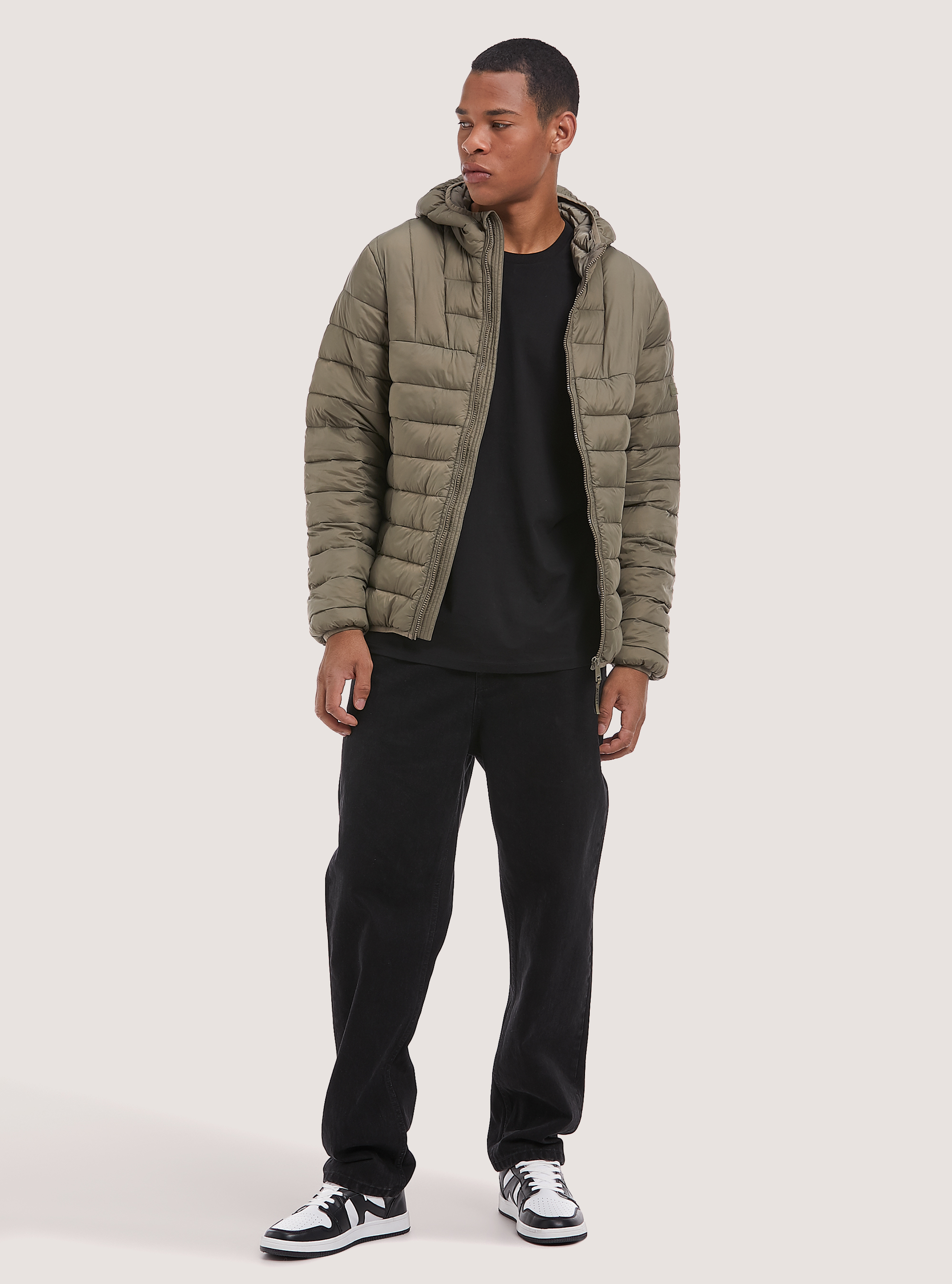 Jacket with recycled padding, SA3 SAND LIGHT