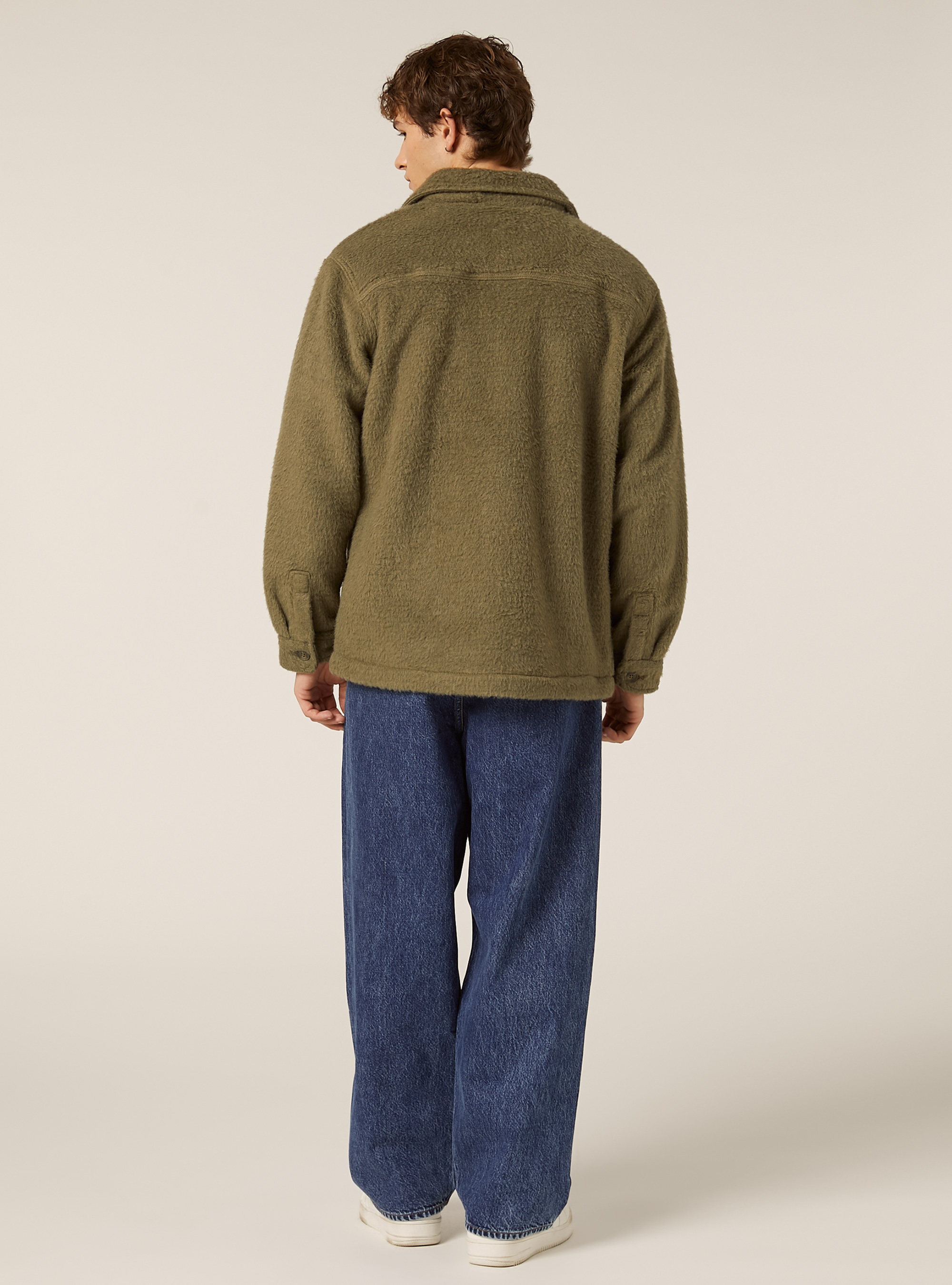 Sobrecamisa de tejido Teddy, KY3 KAKY LIGHT