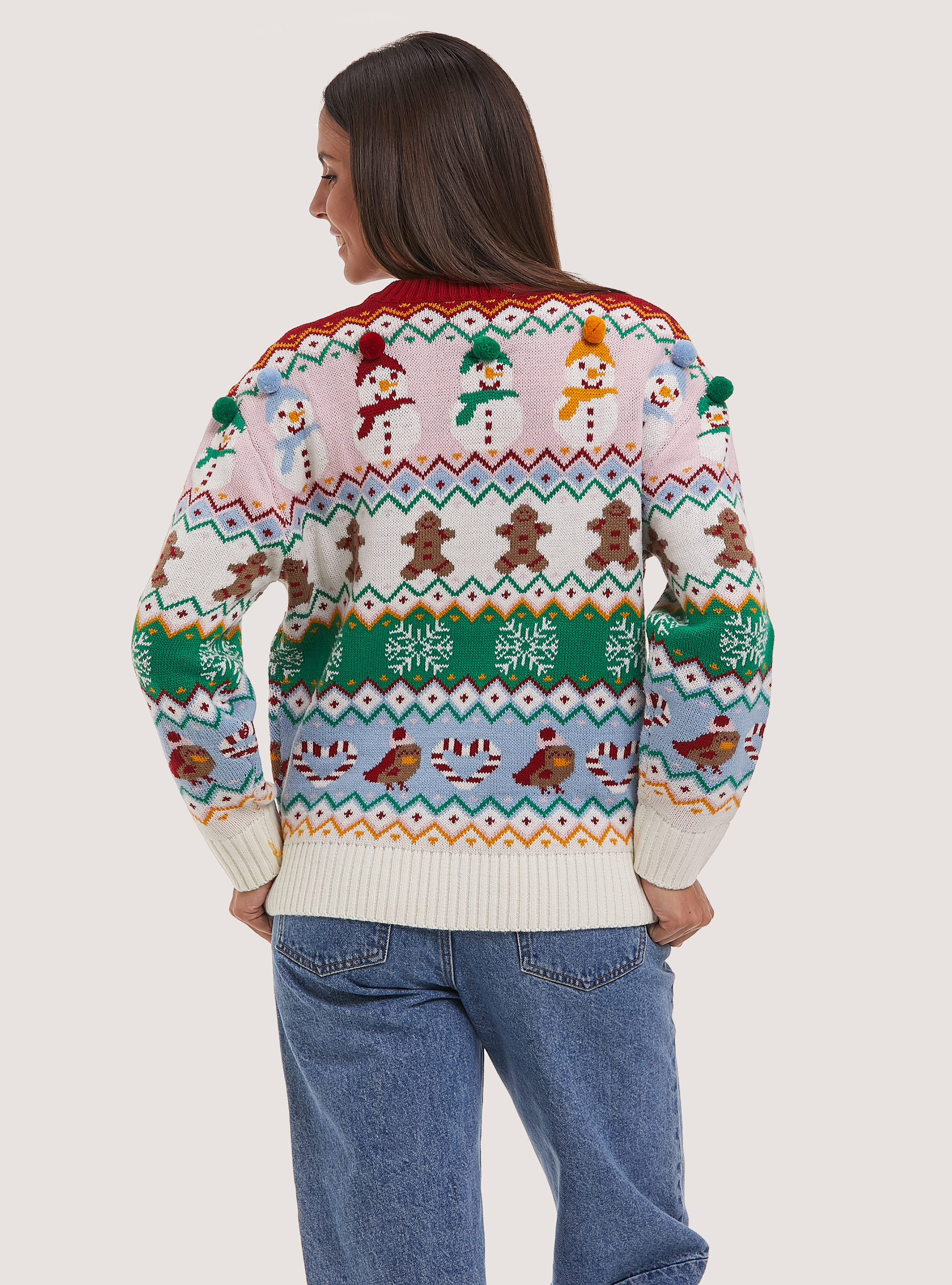 Pullover Christmas Family Collection, RD2 RED MEDIUM