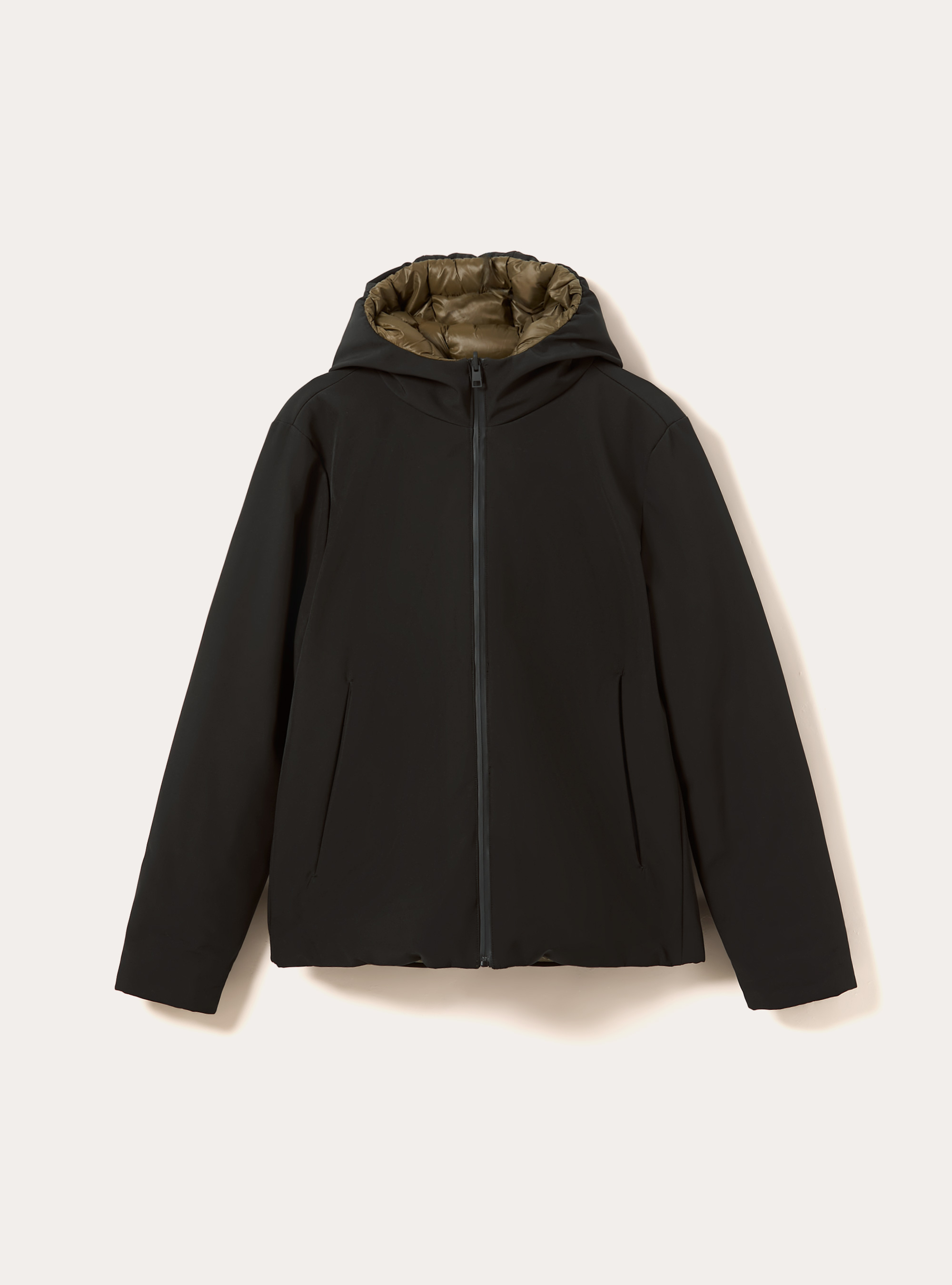 Giubbotto imbottitio reversibile, BK1 BLACK