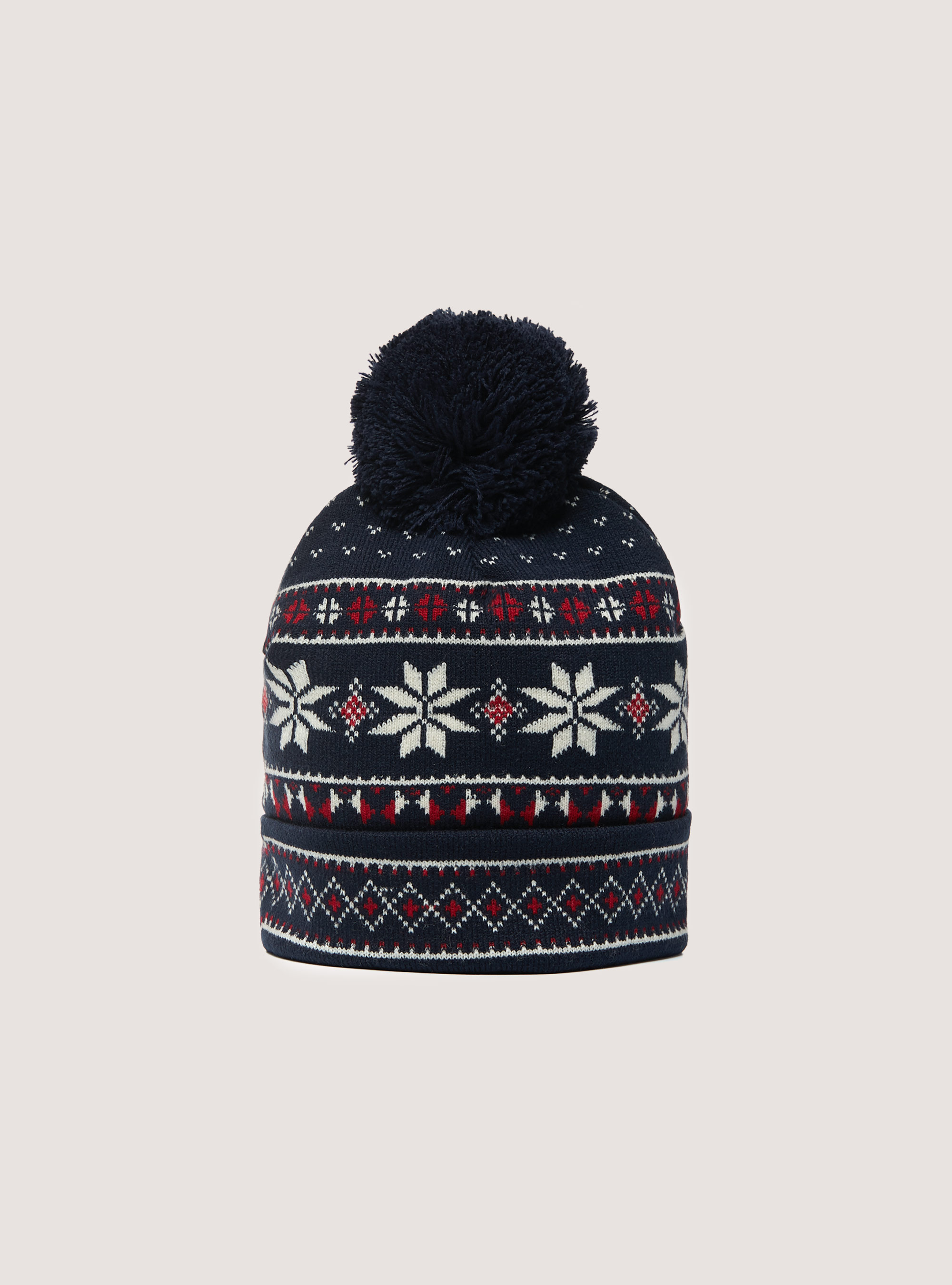 Cappello Christmas Collection con pon pon, NA1 NAVY DARK