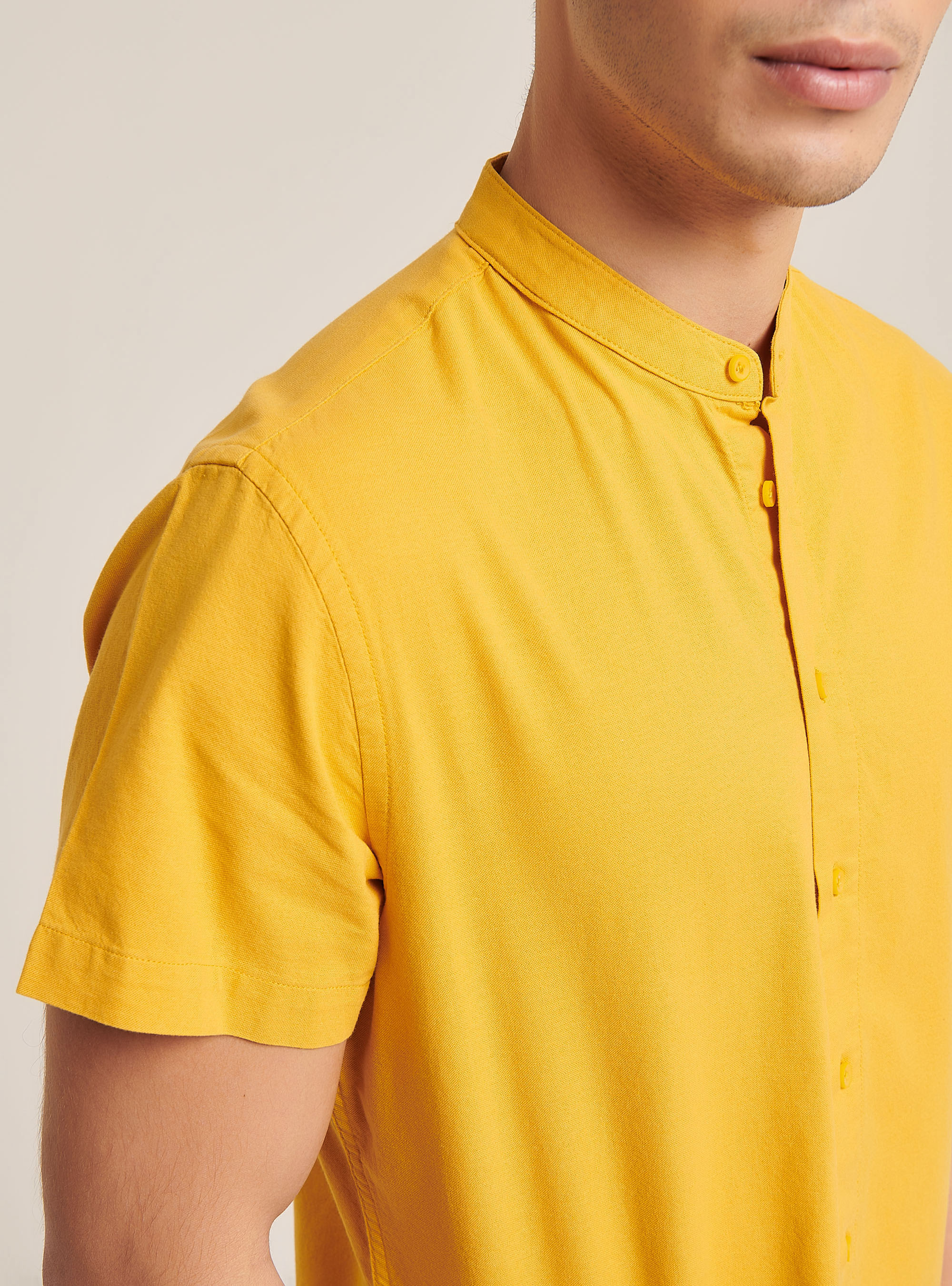 plain yellow shirt