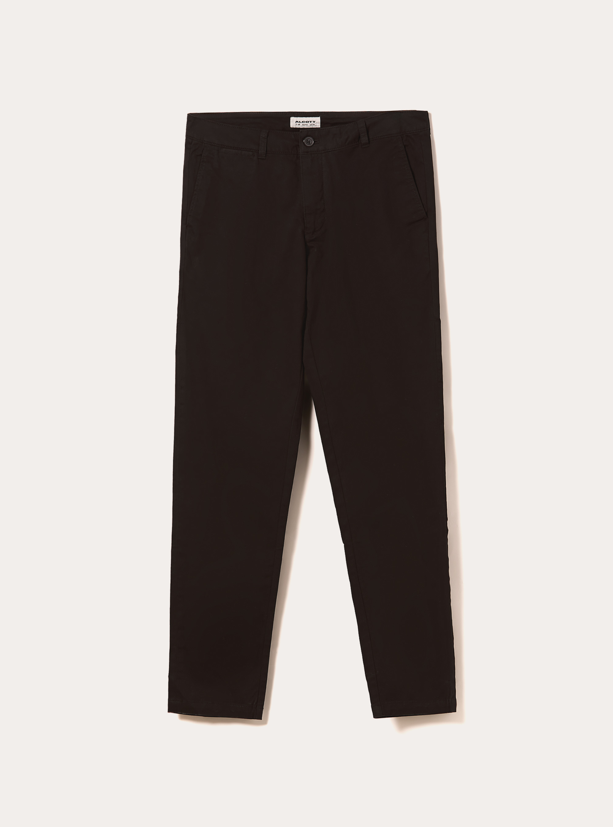 Skinny Fit Chino-Hose aus Stretch-Twill, BK1 BLACK