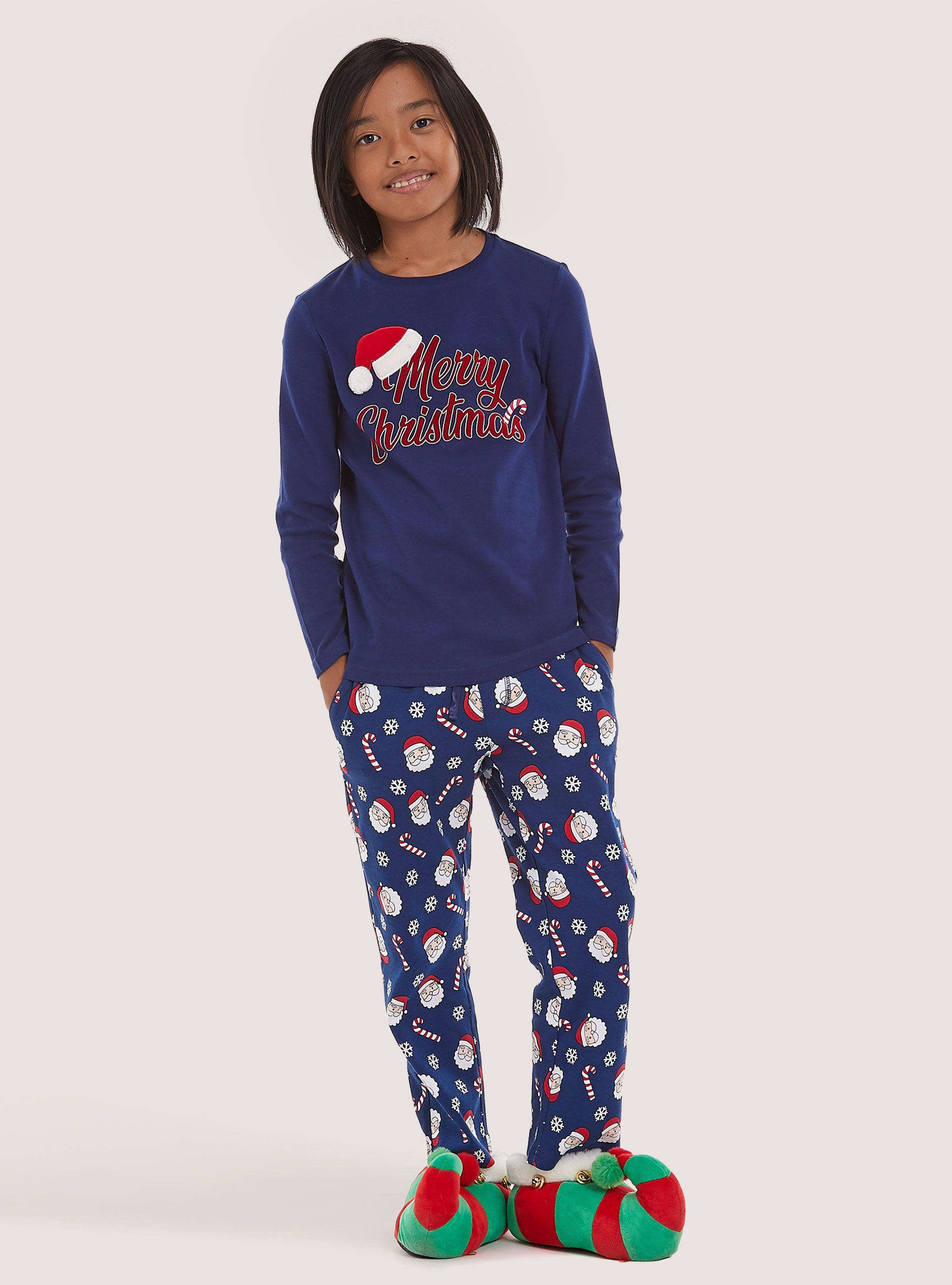 Colecci&oacute;n familiar de pijamas de Navidad, NA1 NAVY DARK