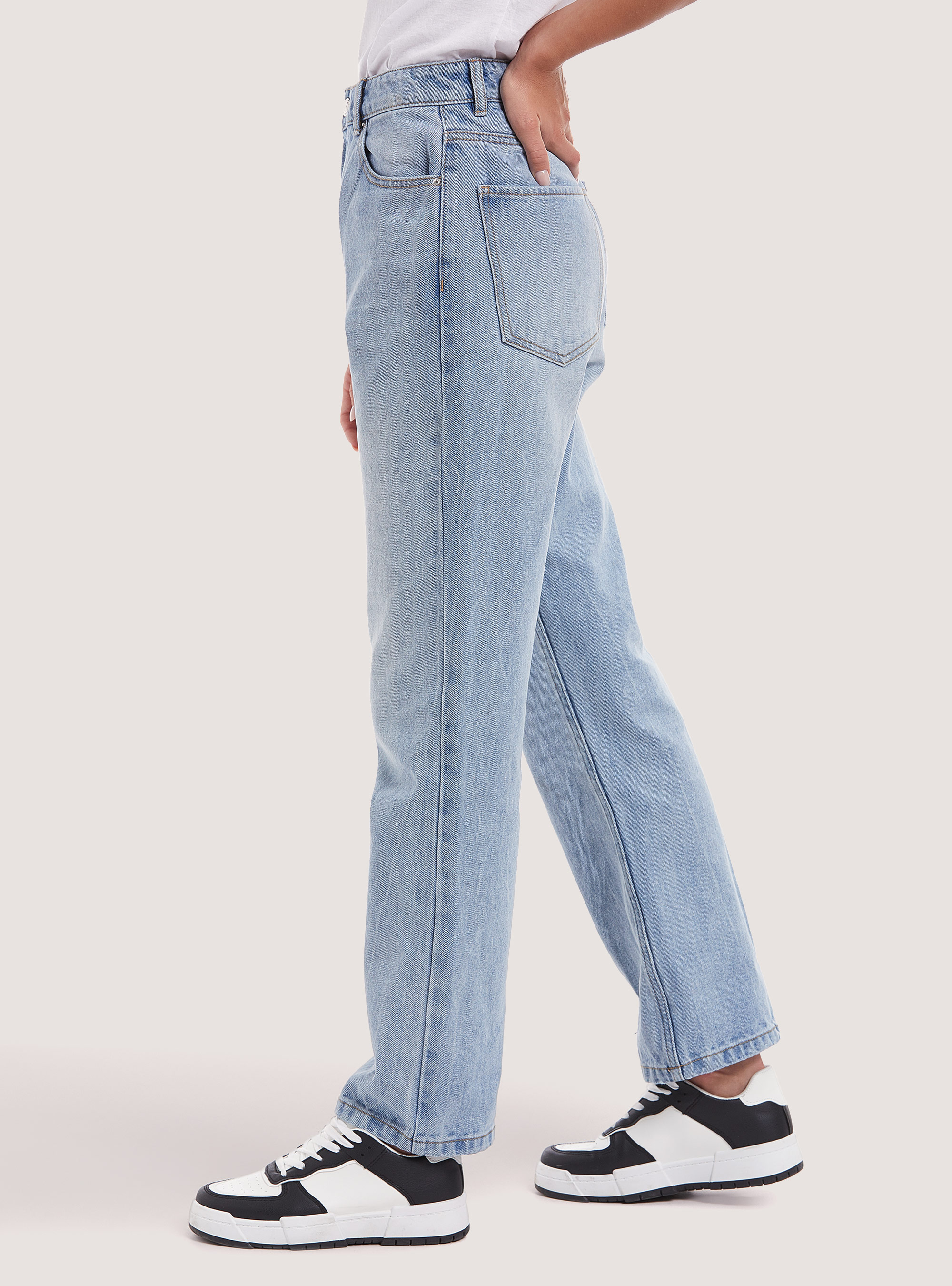 Jeans gerade geschnitten, D006 AZURE