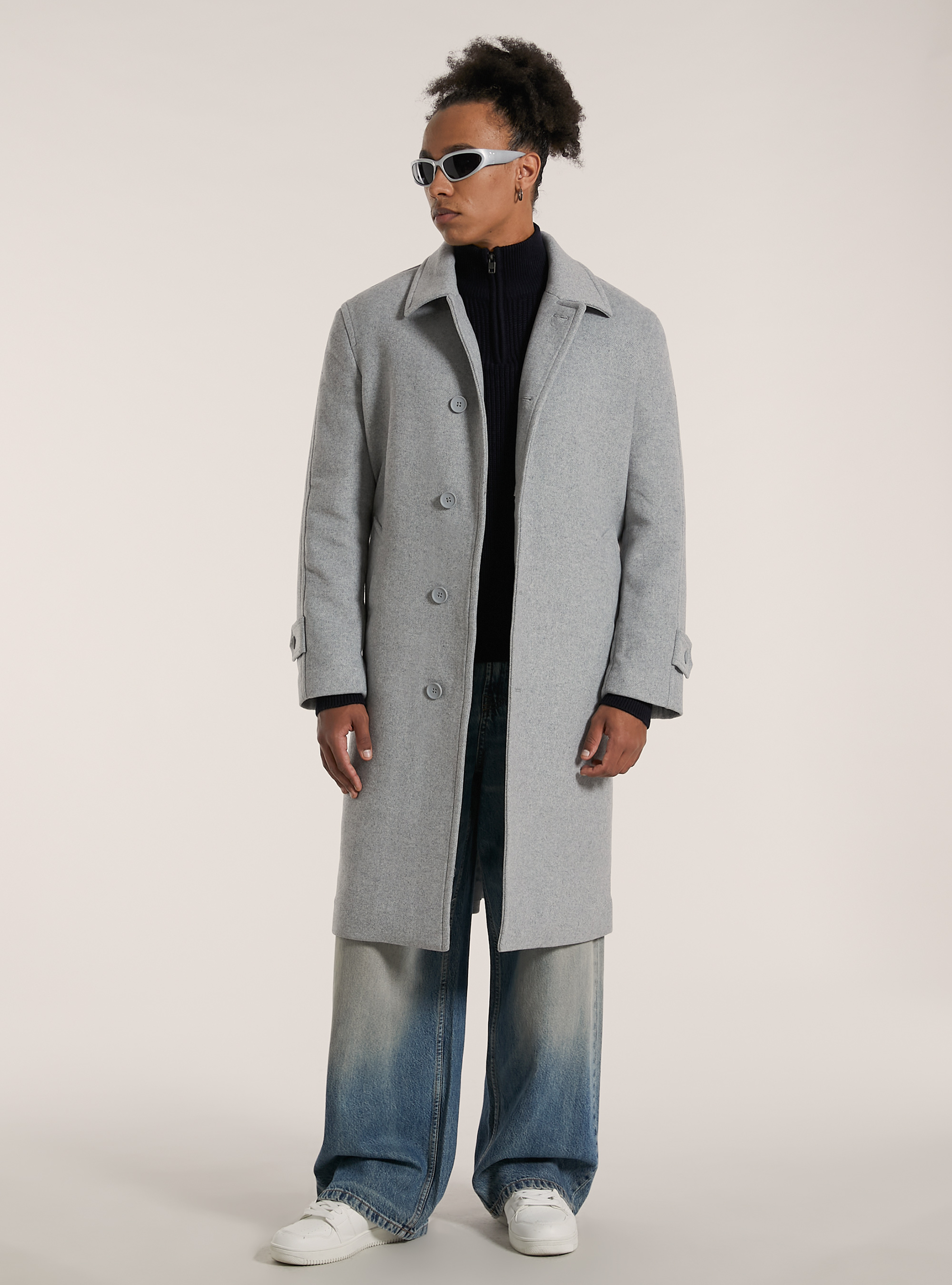 【LOW CLASSIC】 WOOL RAGLAN SLEEVE COAT /追跡付 LOW CLASSIC】 WOOL RAGLAN SLEEVE COAT /追跡付 (LOW CLASSIC