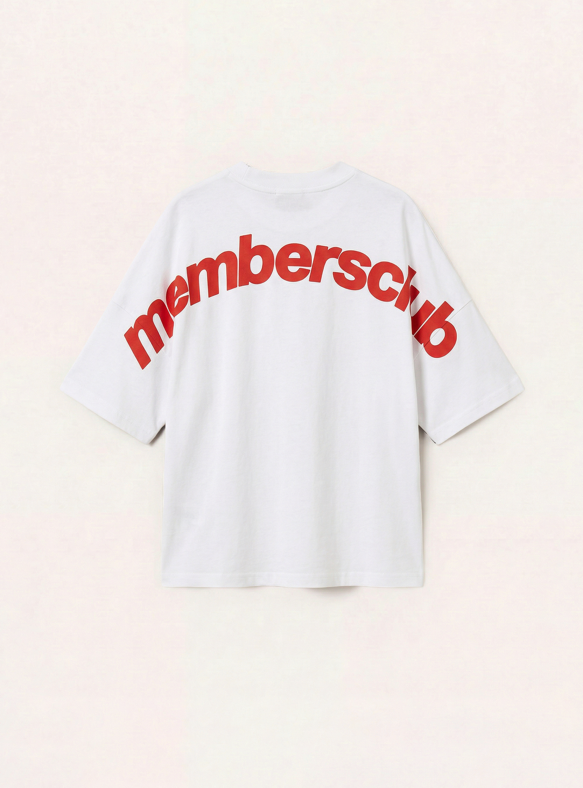 Camiseta de corte recto con estampado, WH1 OFF WHITE