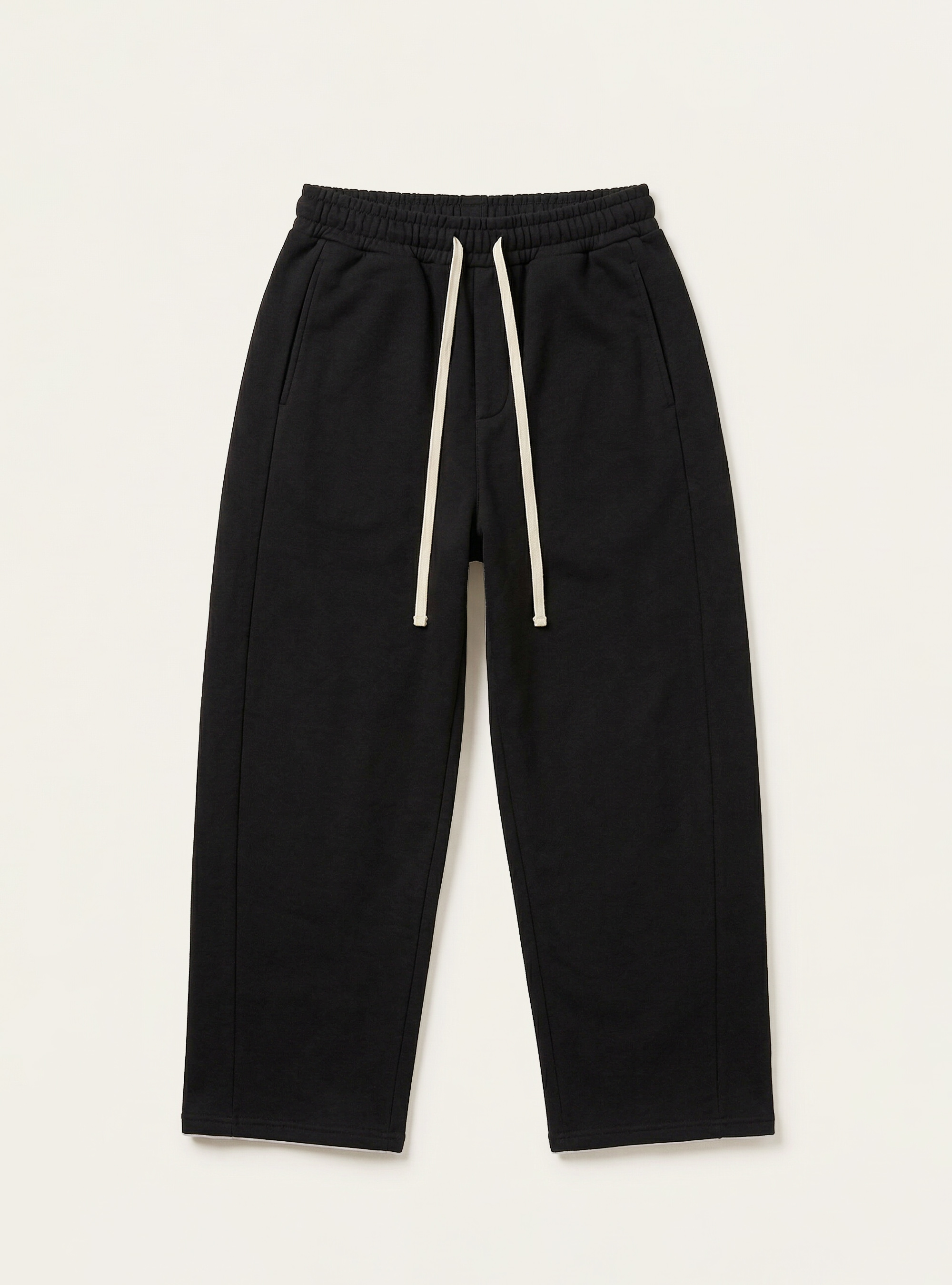 Jogger in felpa baloon fit, BK1 BLACK