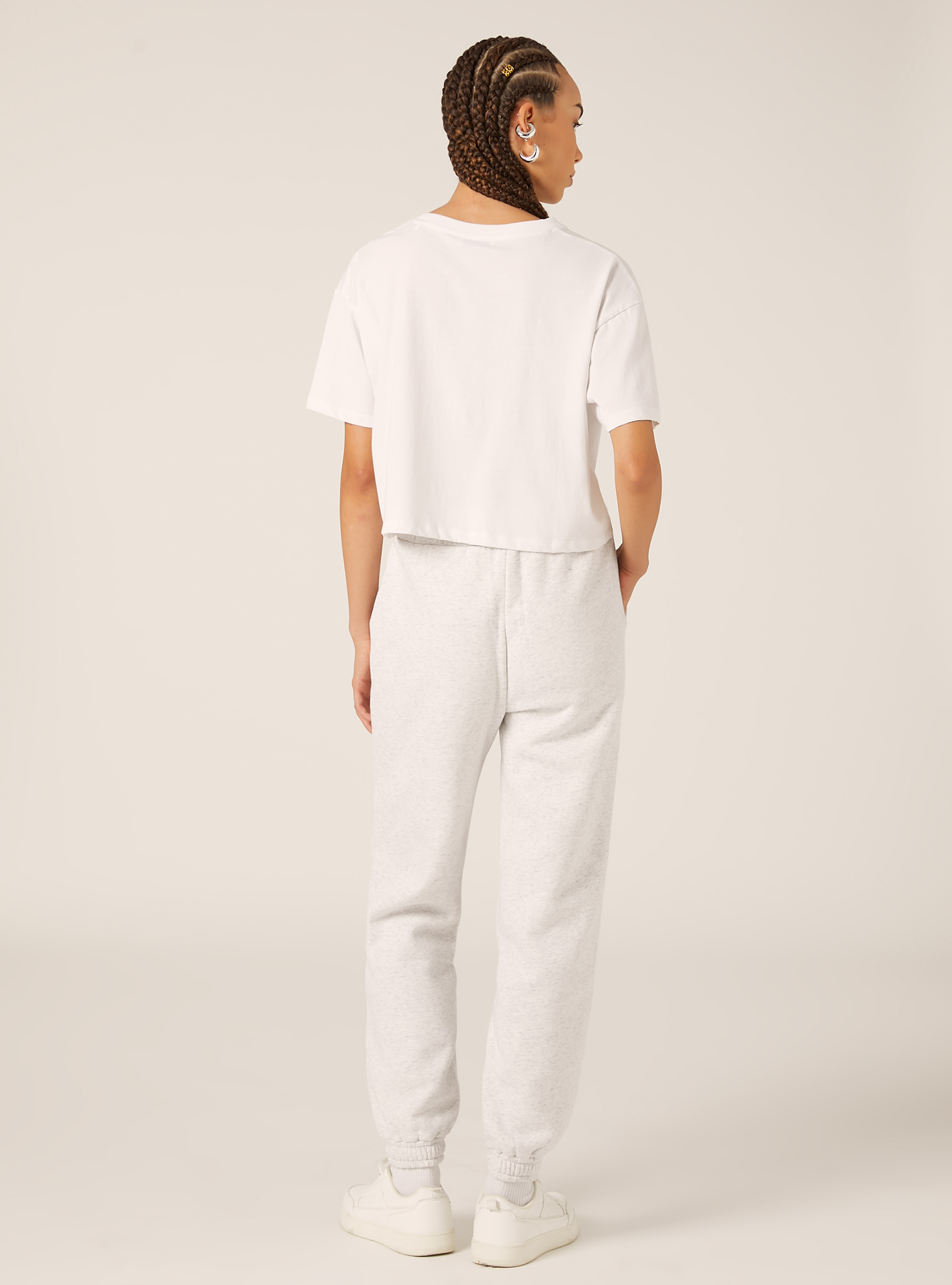 Sweatshirt jogger trousers, MGY3 GREY MEL LIGHT