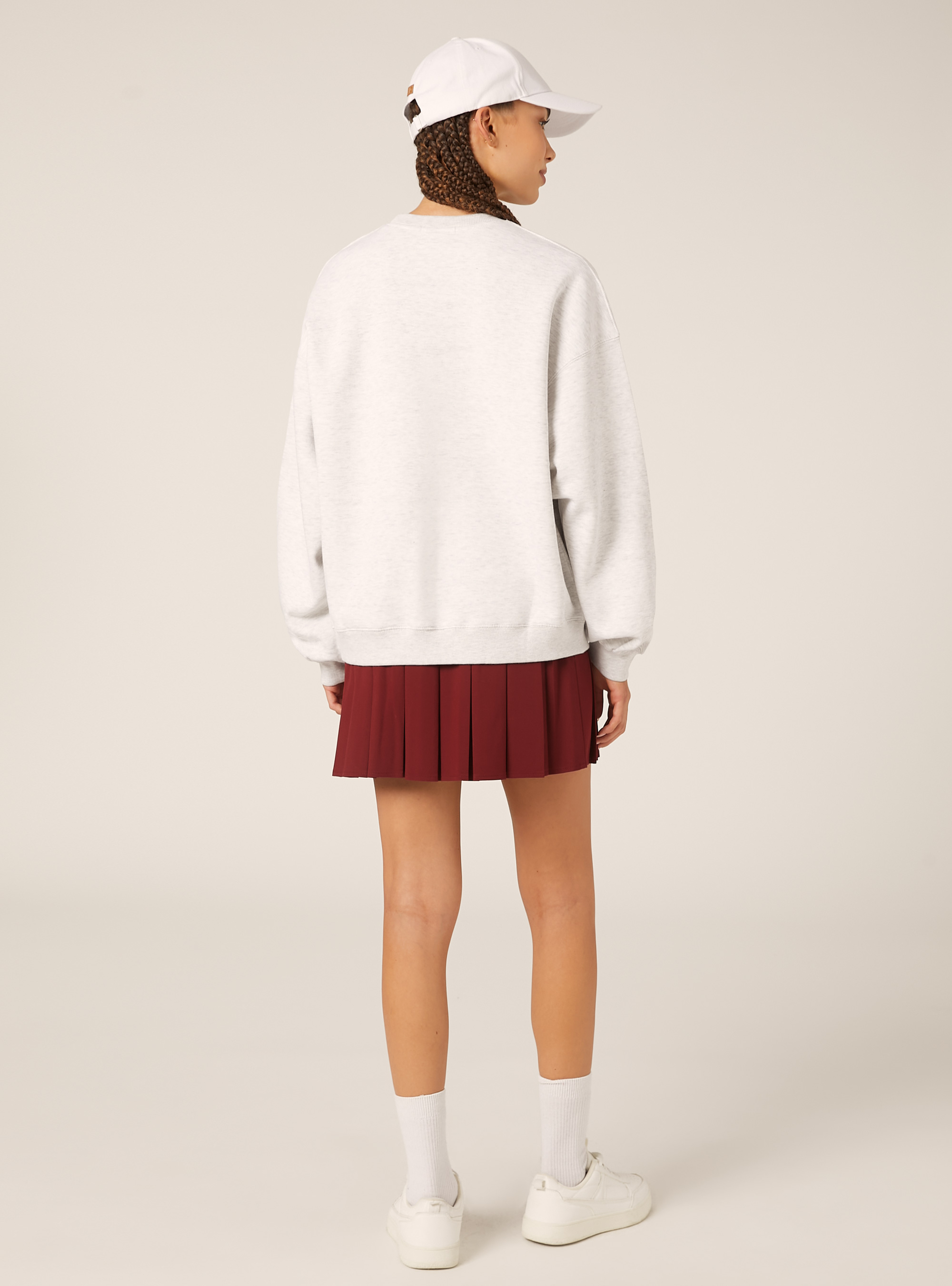 Harvard / Alcott Sweatshirt, MGY3 GREY MEL LIGHT