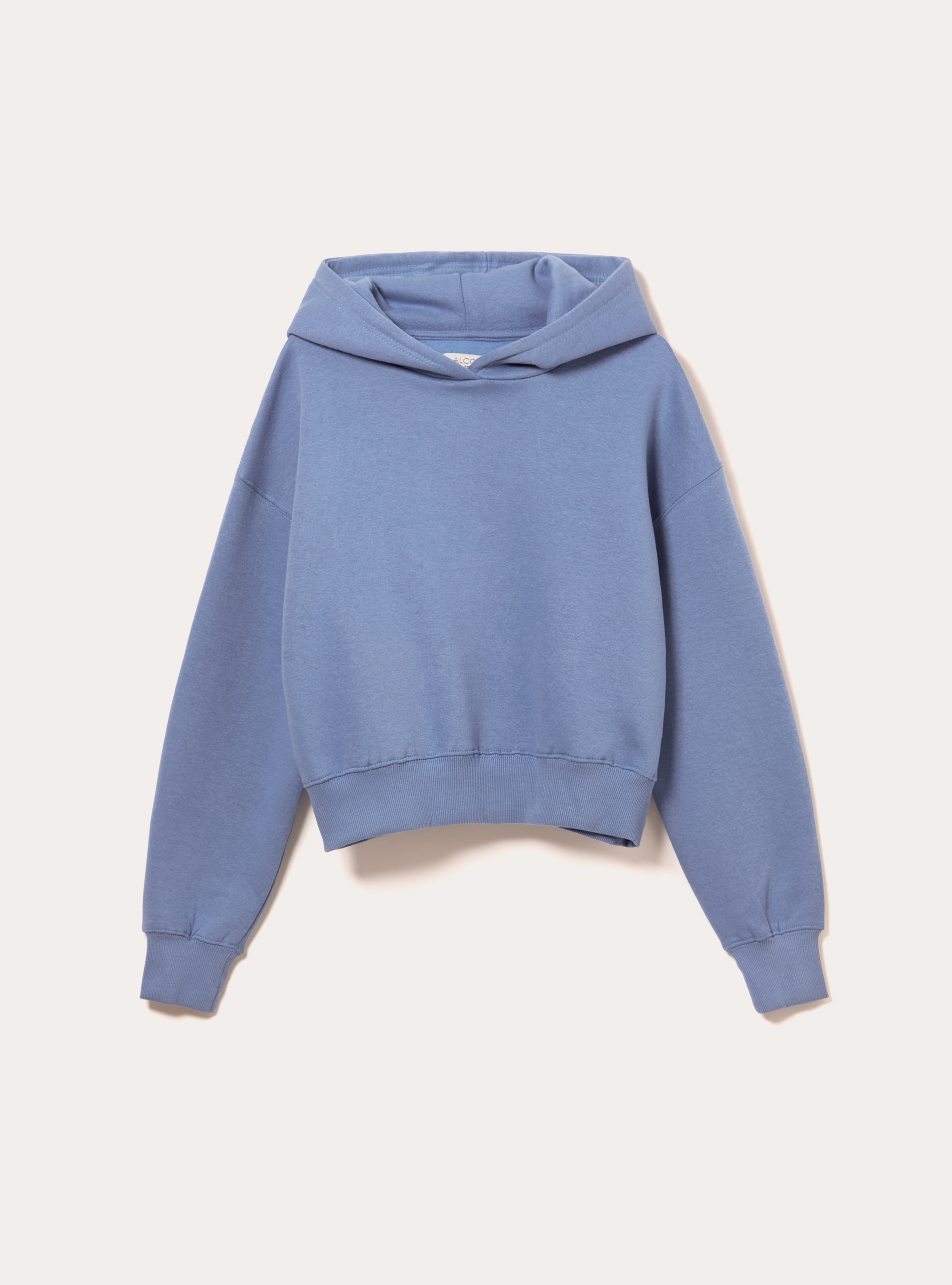 Sweat à capuche coupe boxy, AZ1 AZURE DARK