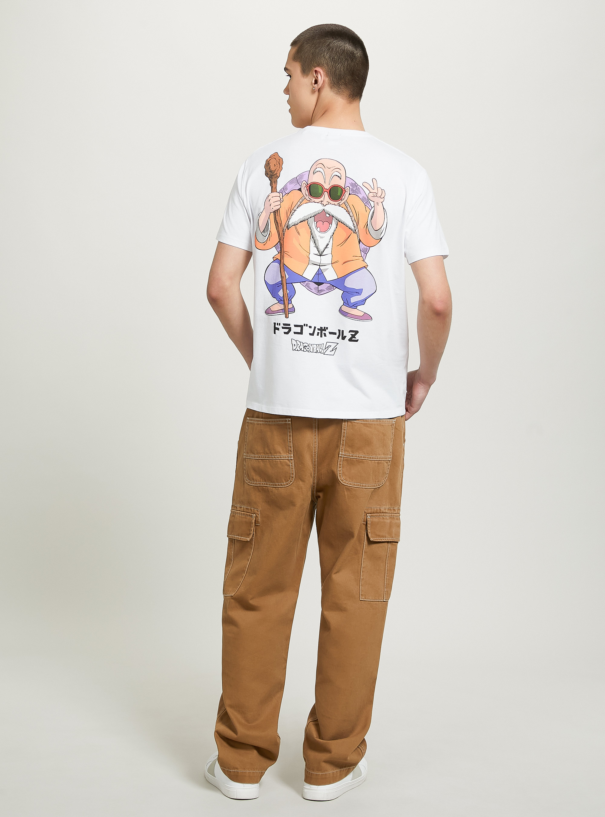 Dragon Ball / Alcott T-shirt, WH3 WHITE