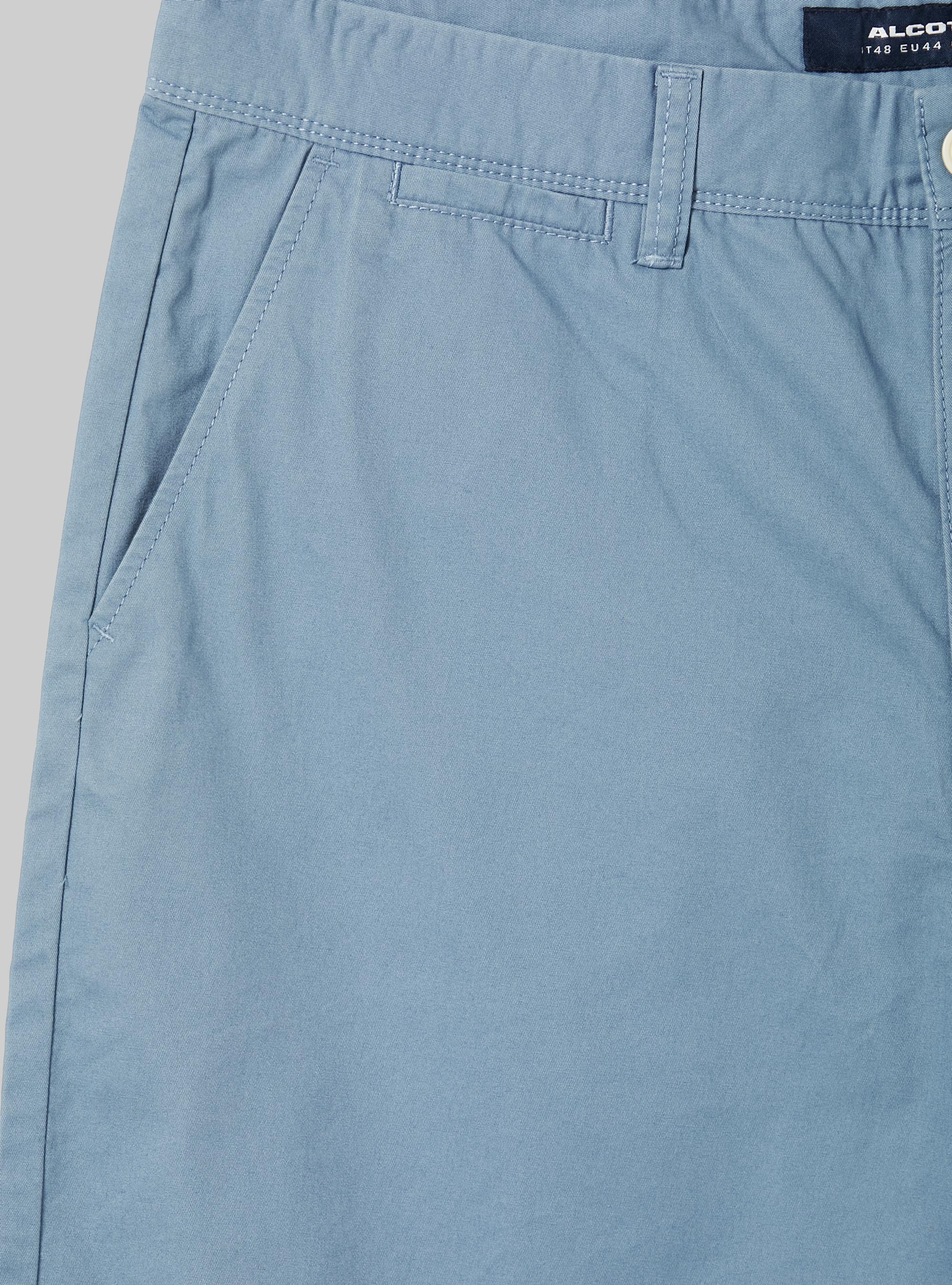 Bermuda en serg&eacute; uni, C1155 AZURRE