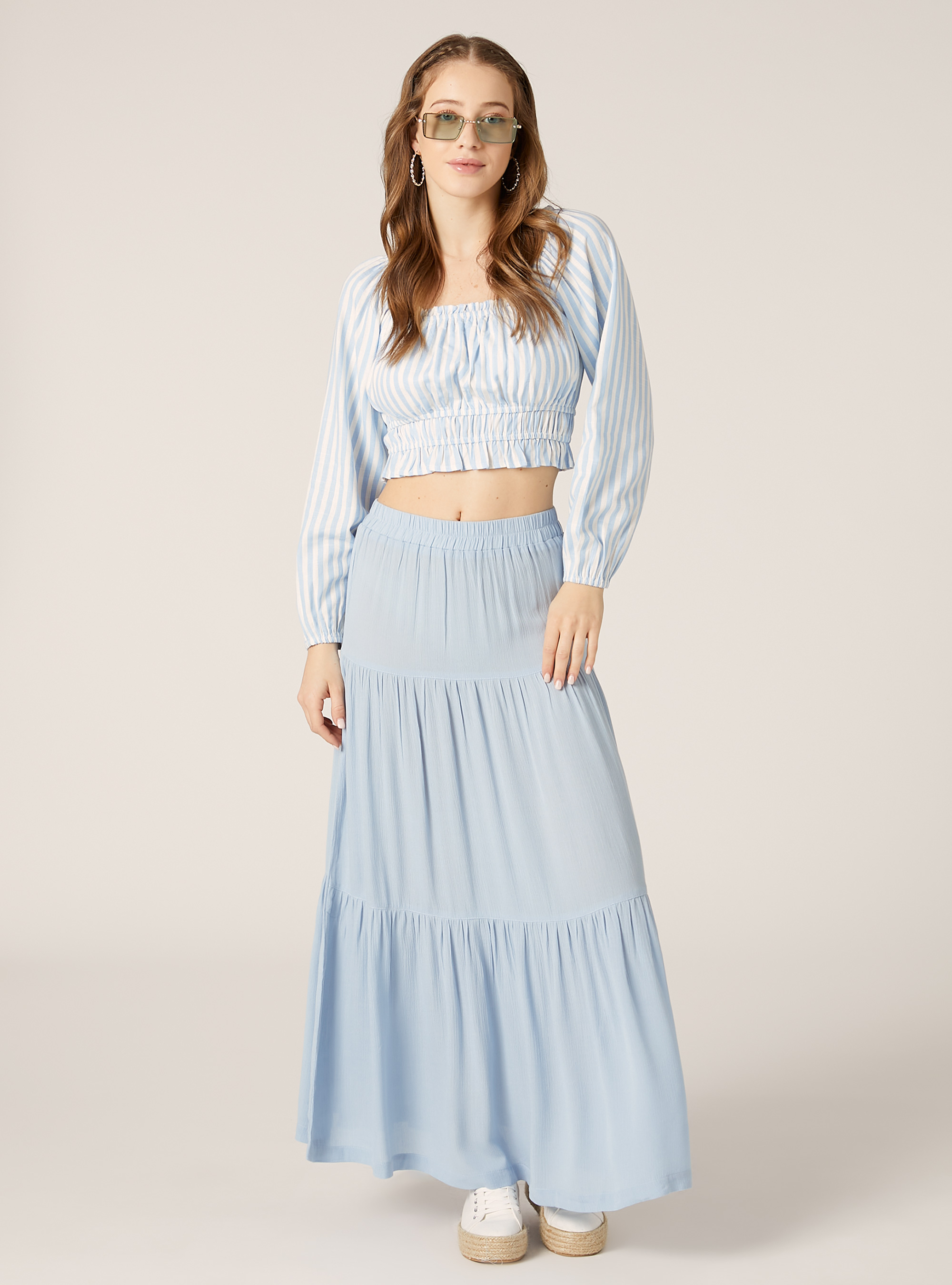 Langer Boho-Rock, IN3 INDIGO LIGHT