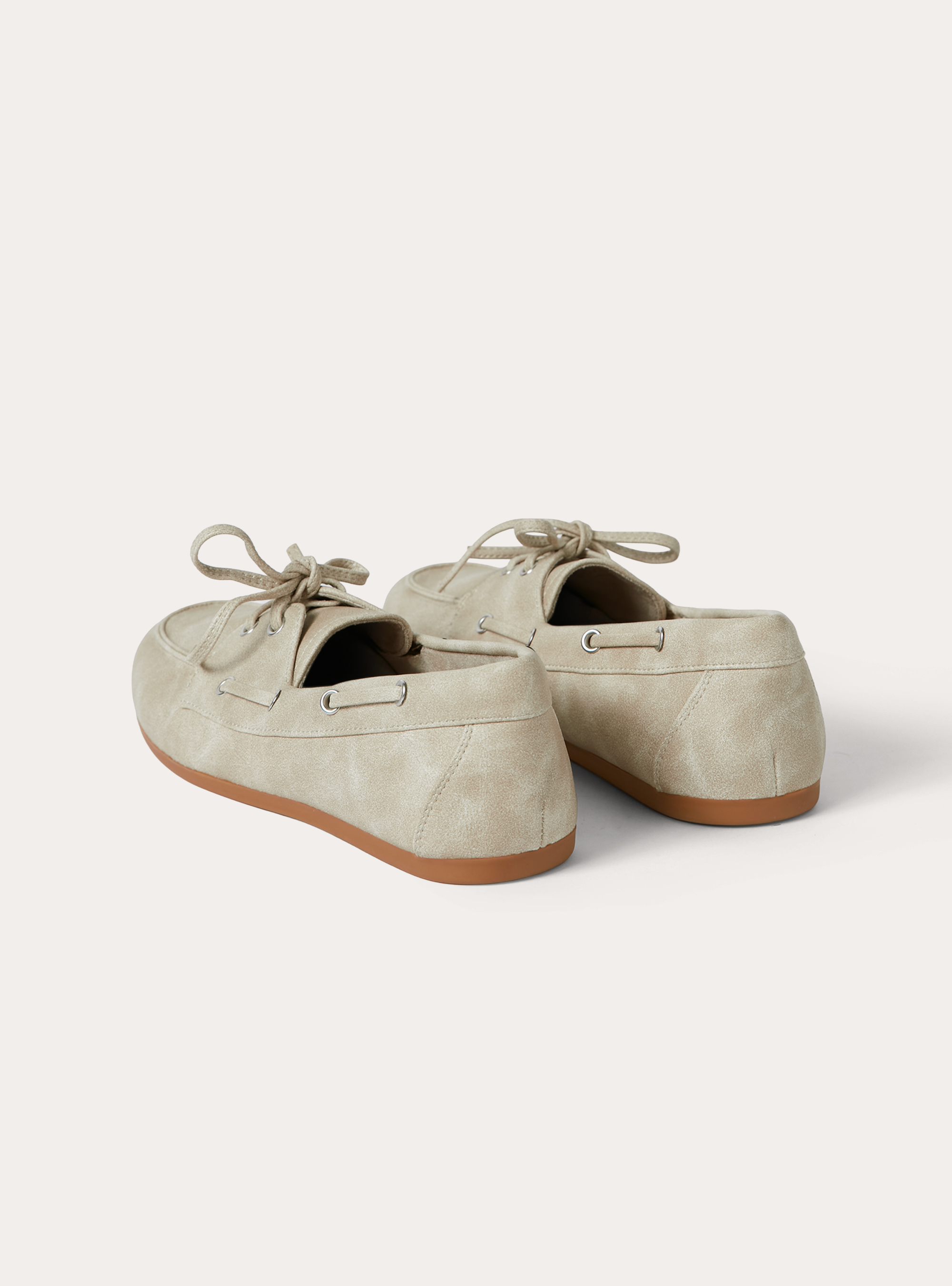 Mocassini con lacci, BG3 BEIGE LIGHT