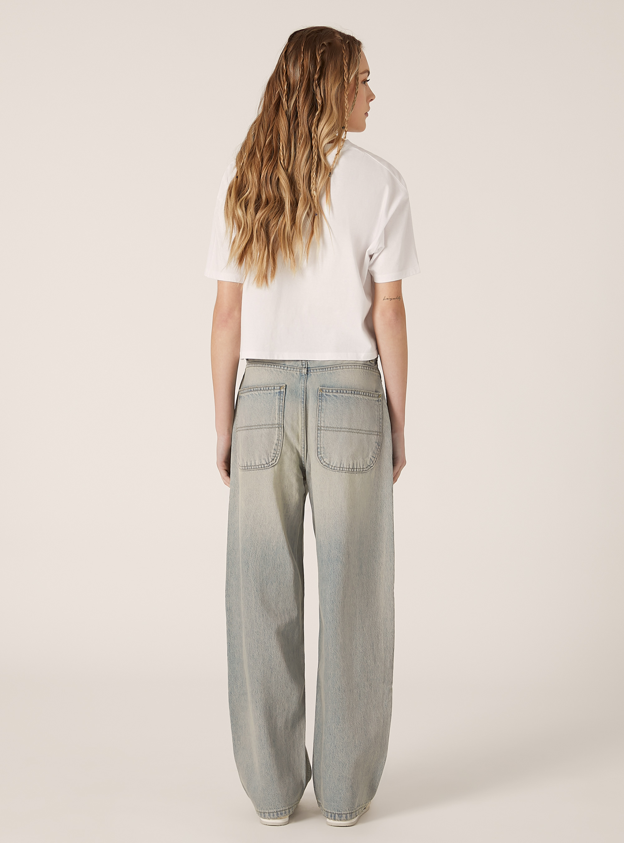 Skater Fit Jeans, D005 LIGHT BLUE