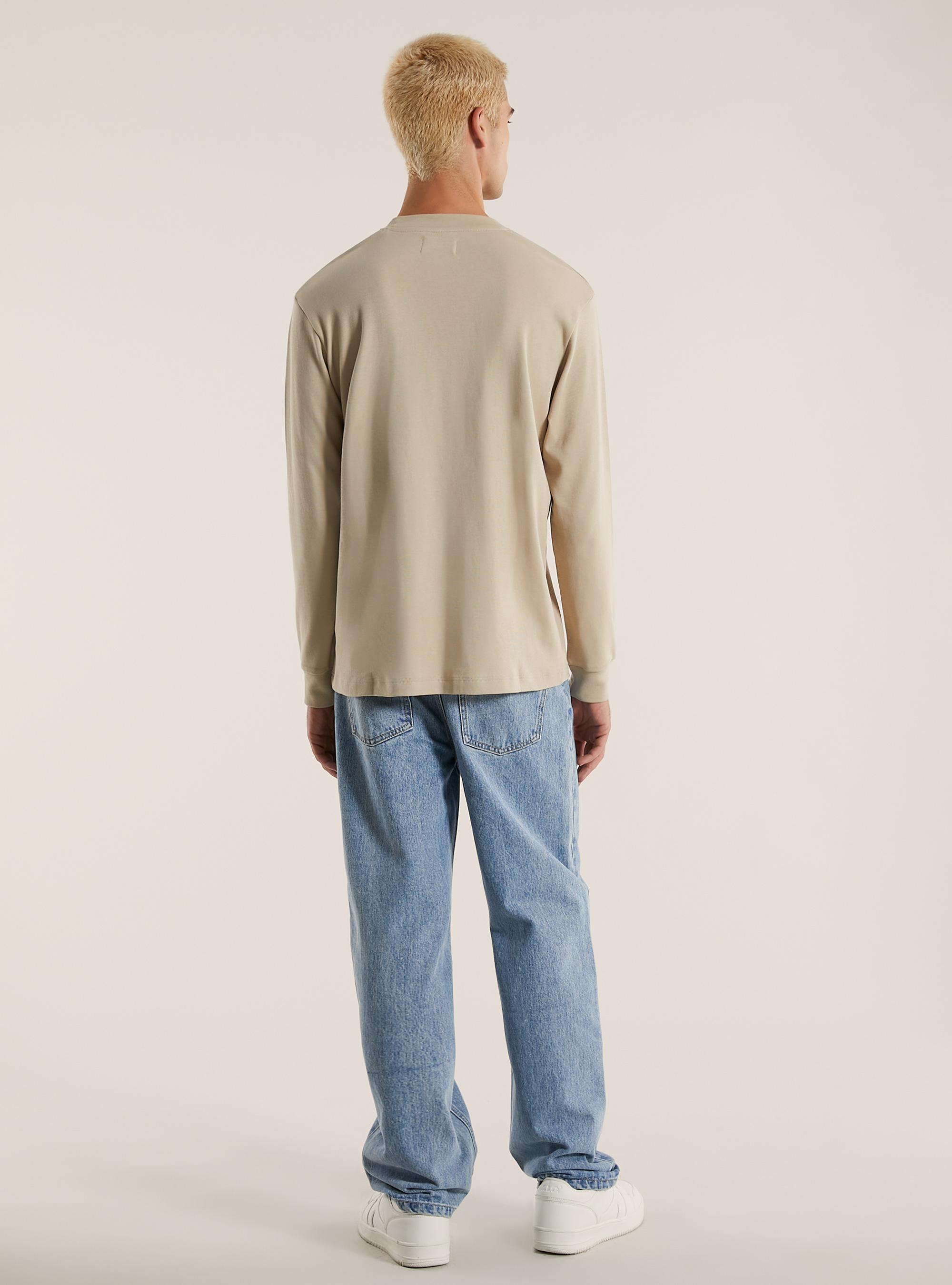 Maglia girocollo, BG2 BEIGE MEDIUM