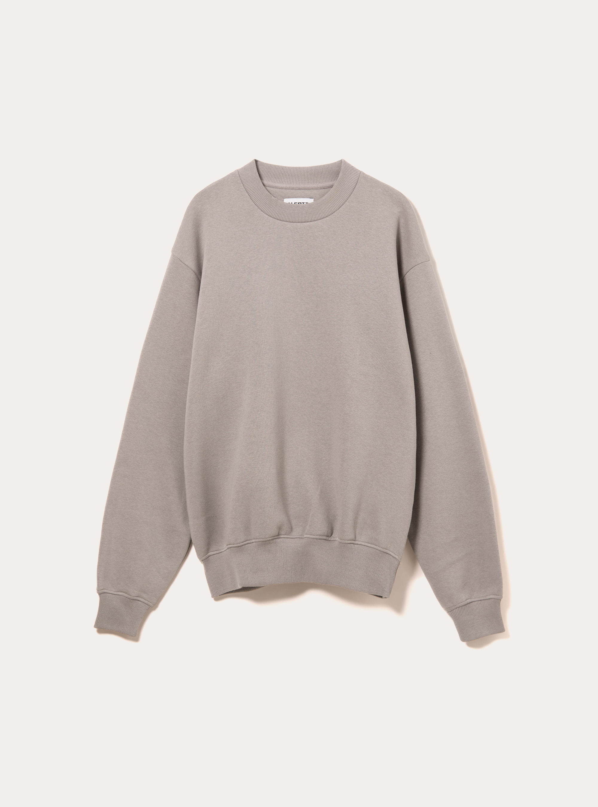 Boxy fit crew neck sweatshirt, GY2 GREY MEDIUM