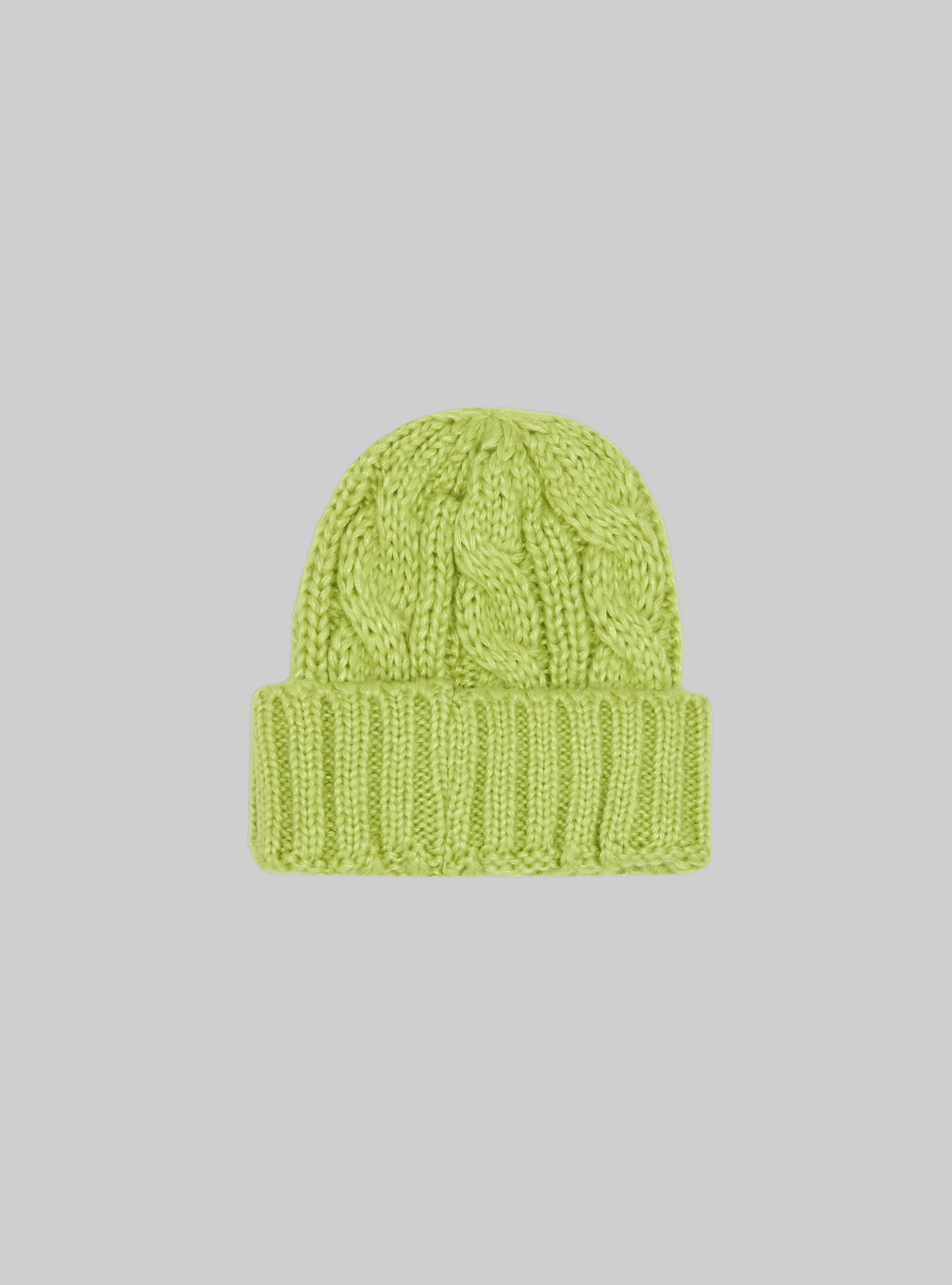 Cappello con trecce e patch, LI2 LIME MEDIUM