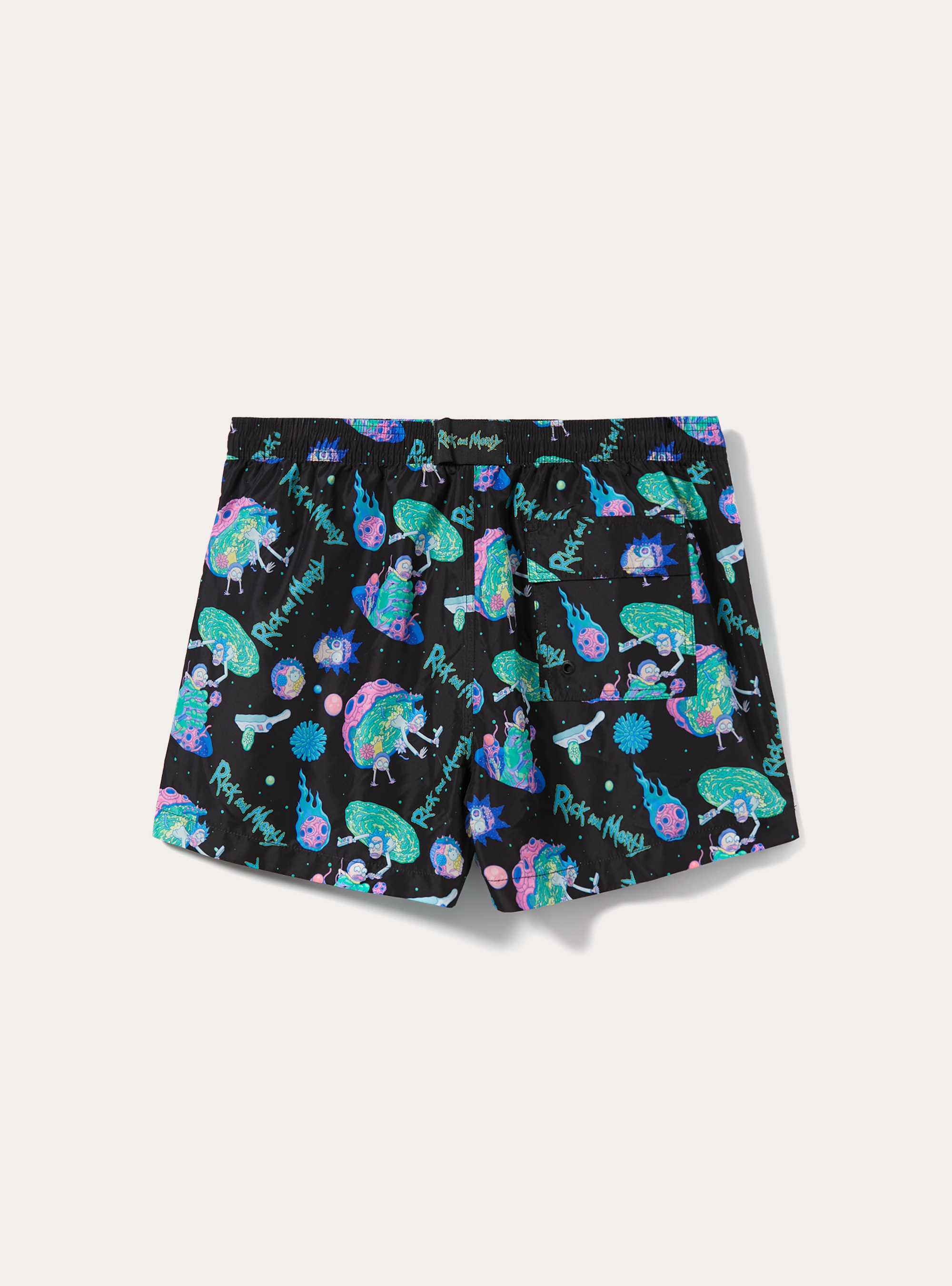 Costume riky and morty, BK1 BLACK