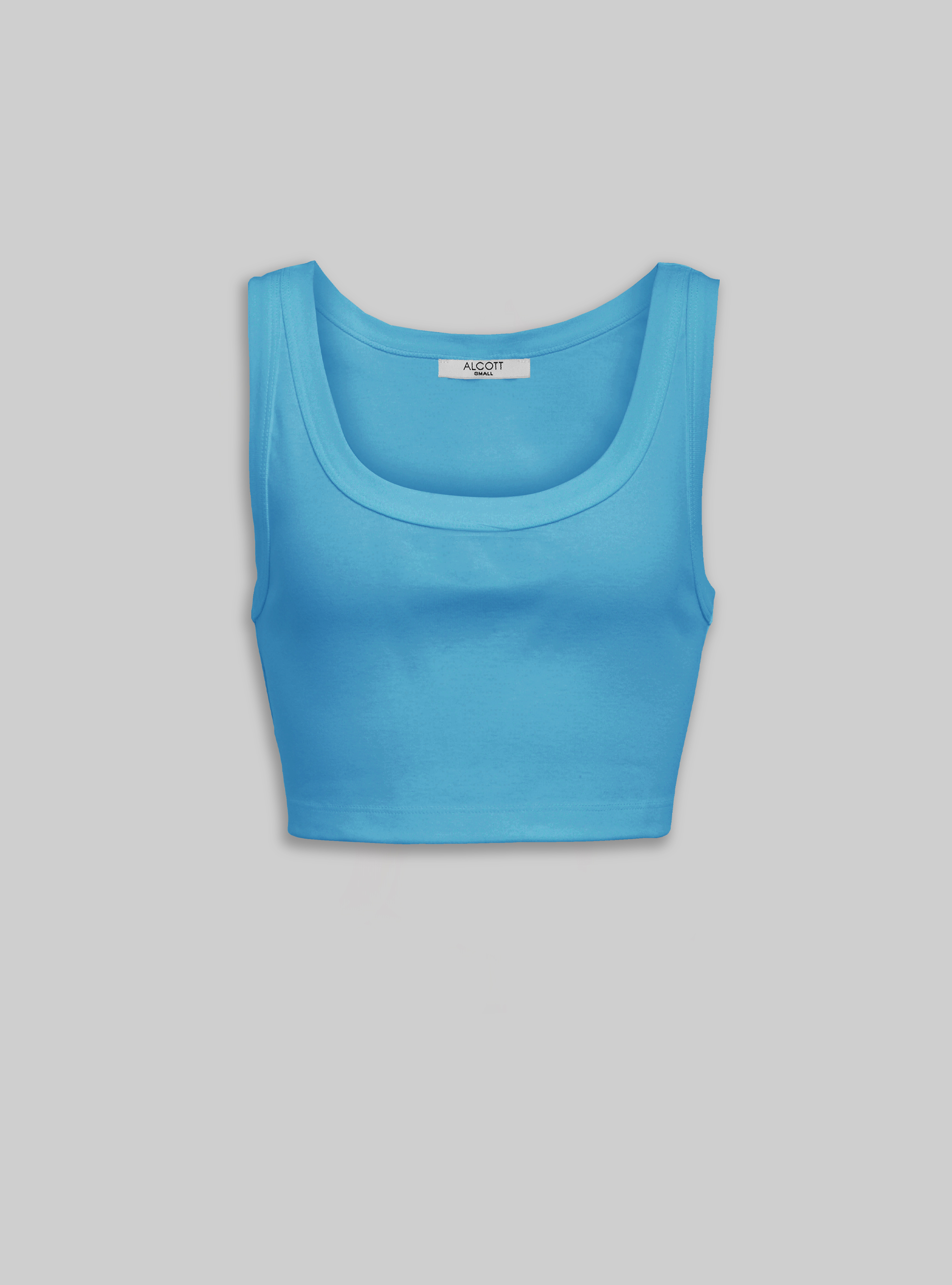 Canotta basic crop a costine, RY2 ROYALE MEDIUM