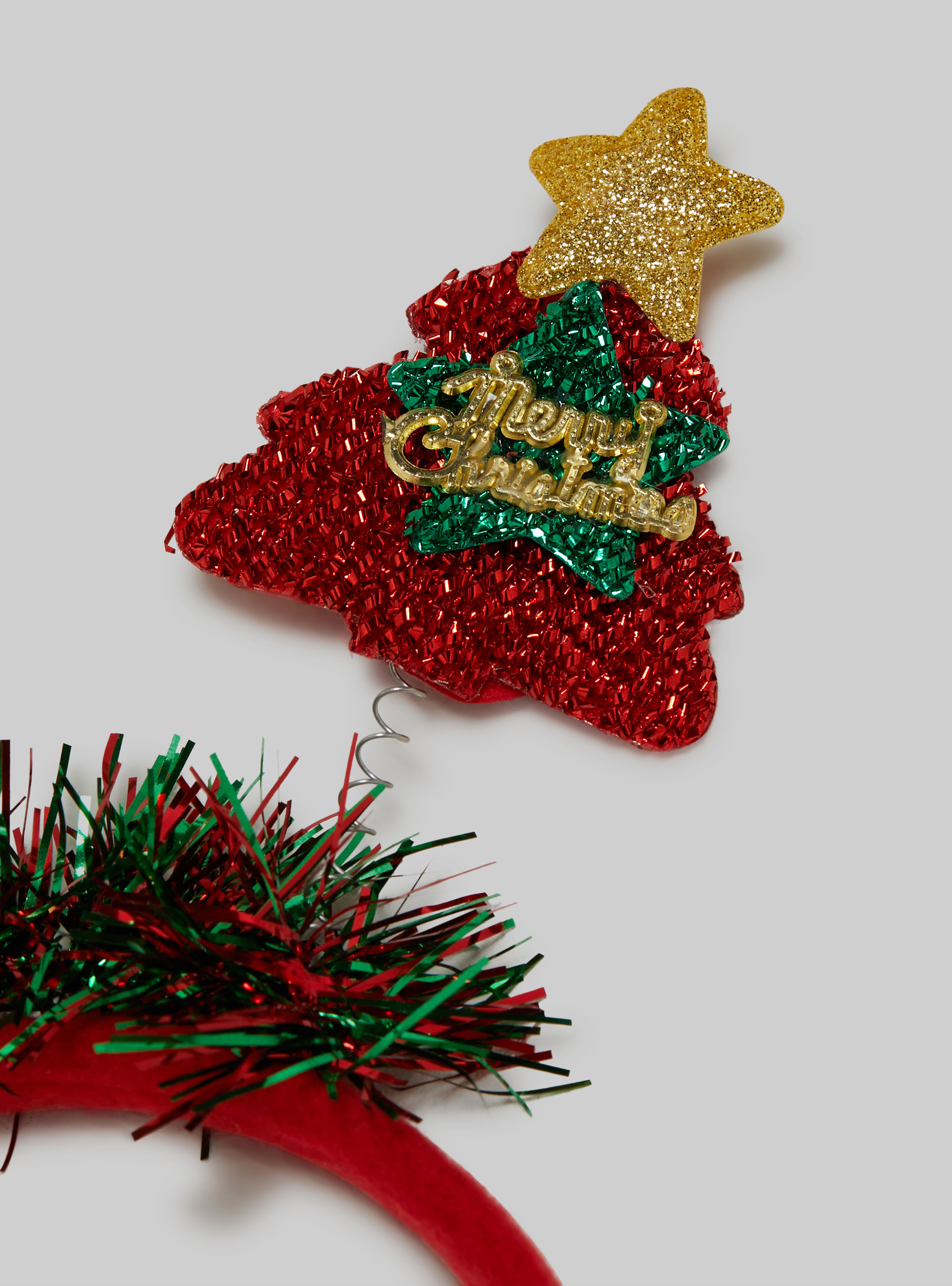 Christmas headband, RED 029C
