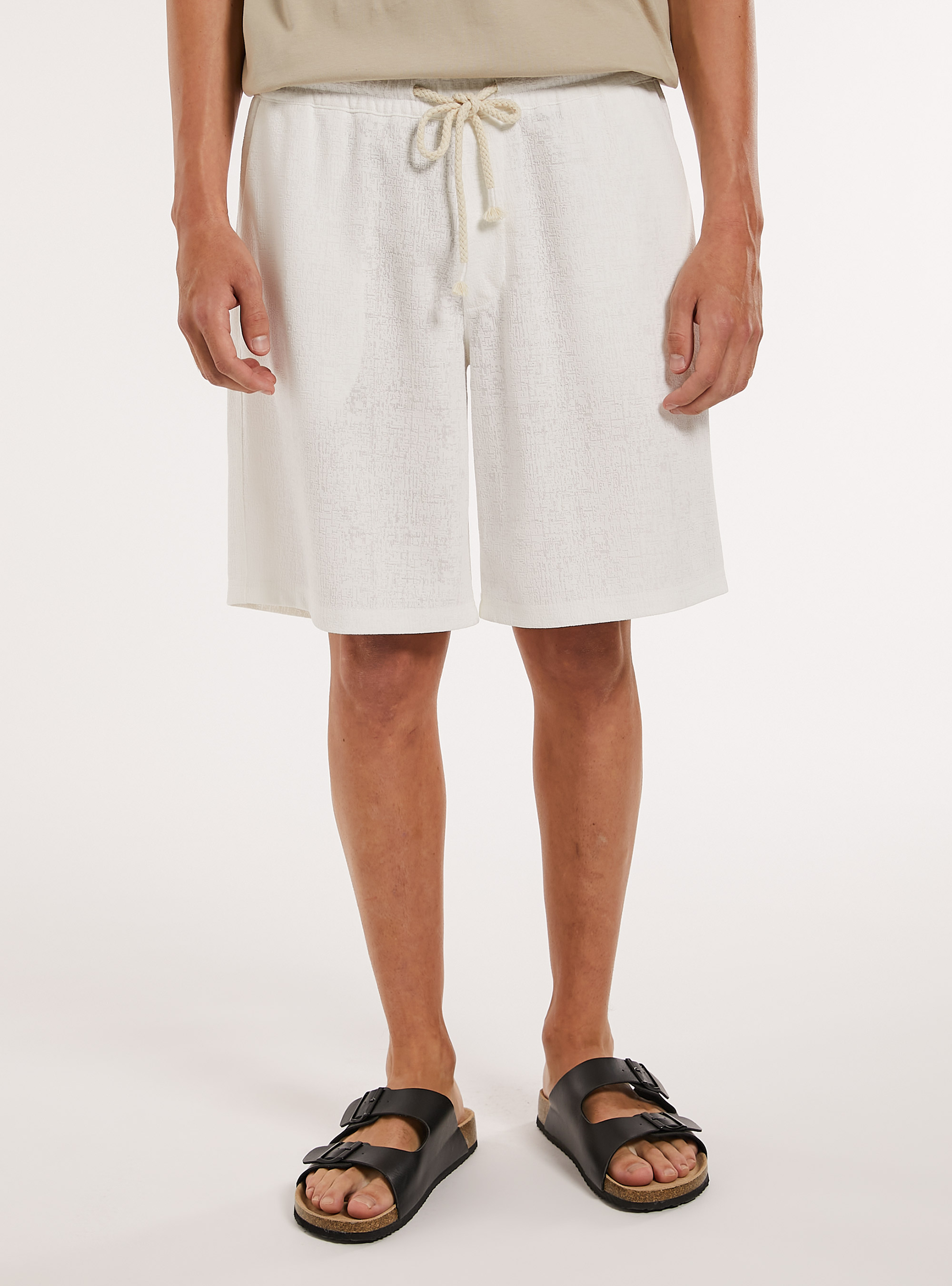 Bermuda testurizzato, WH2 WHITE