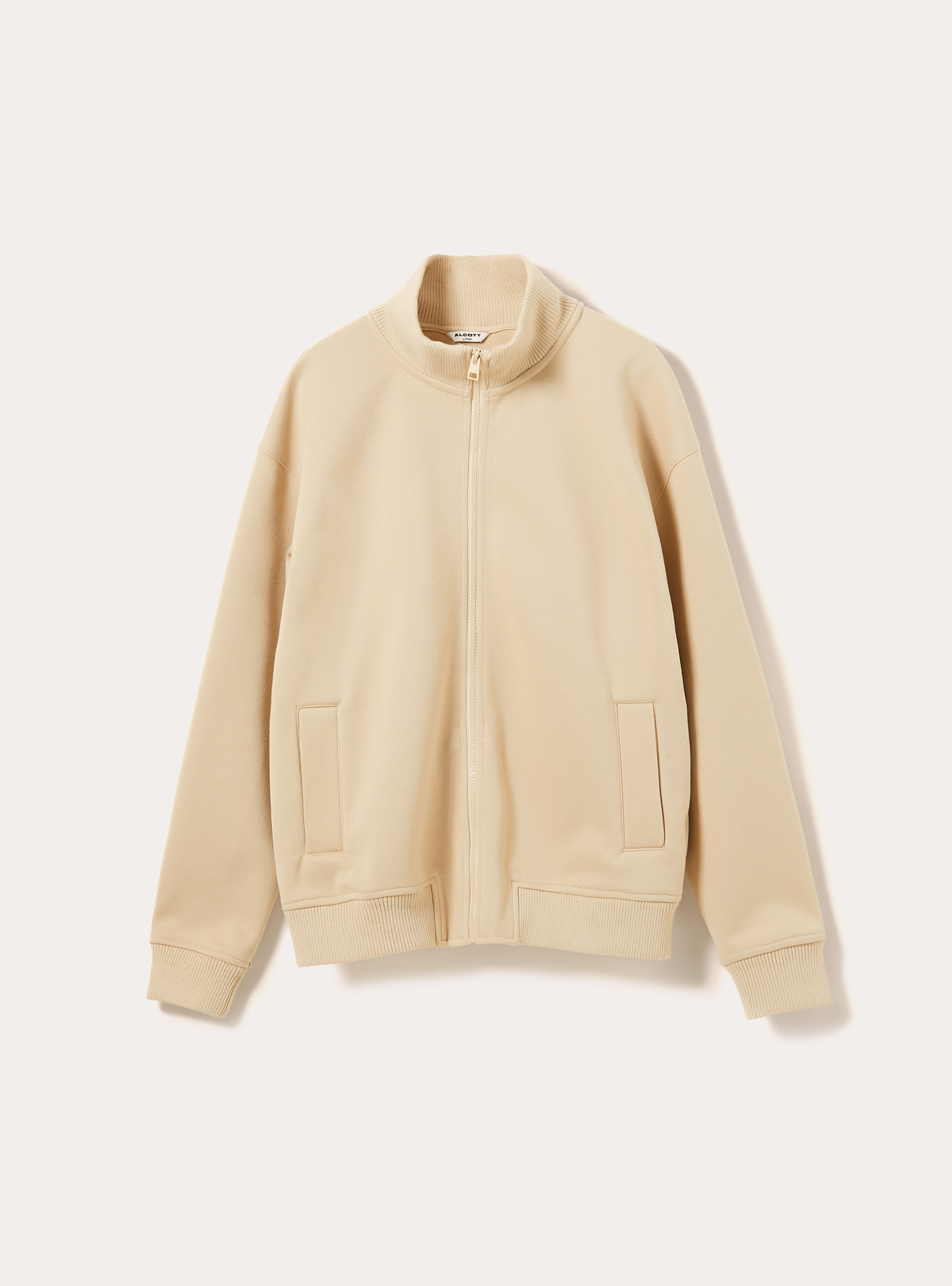 Half-zip jacket, BG3 BEIGE LIGHT