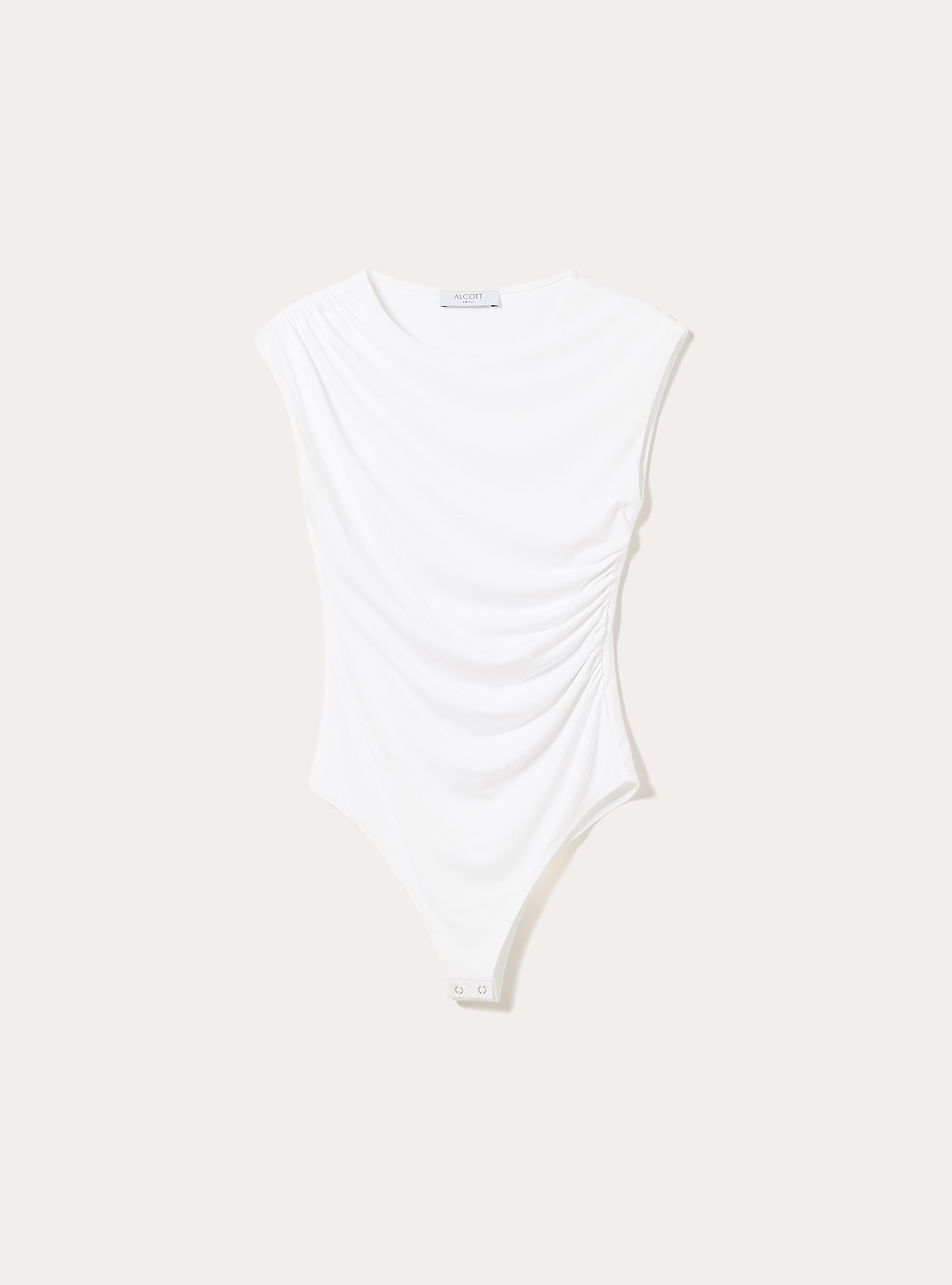 Body effetto arricciato, WH3 WHITE