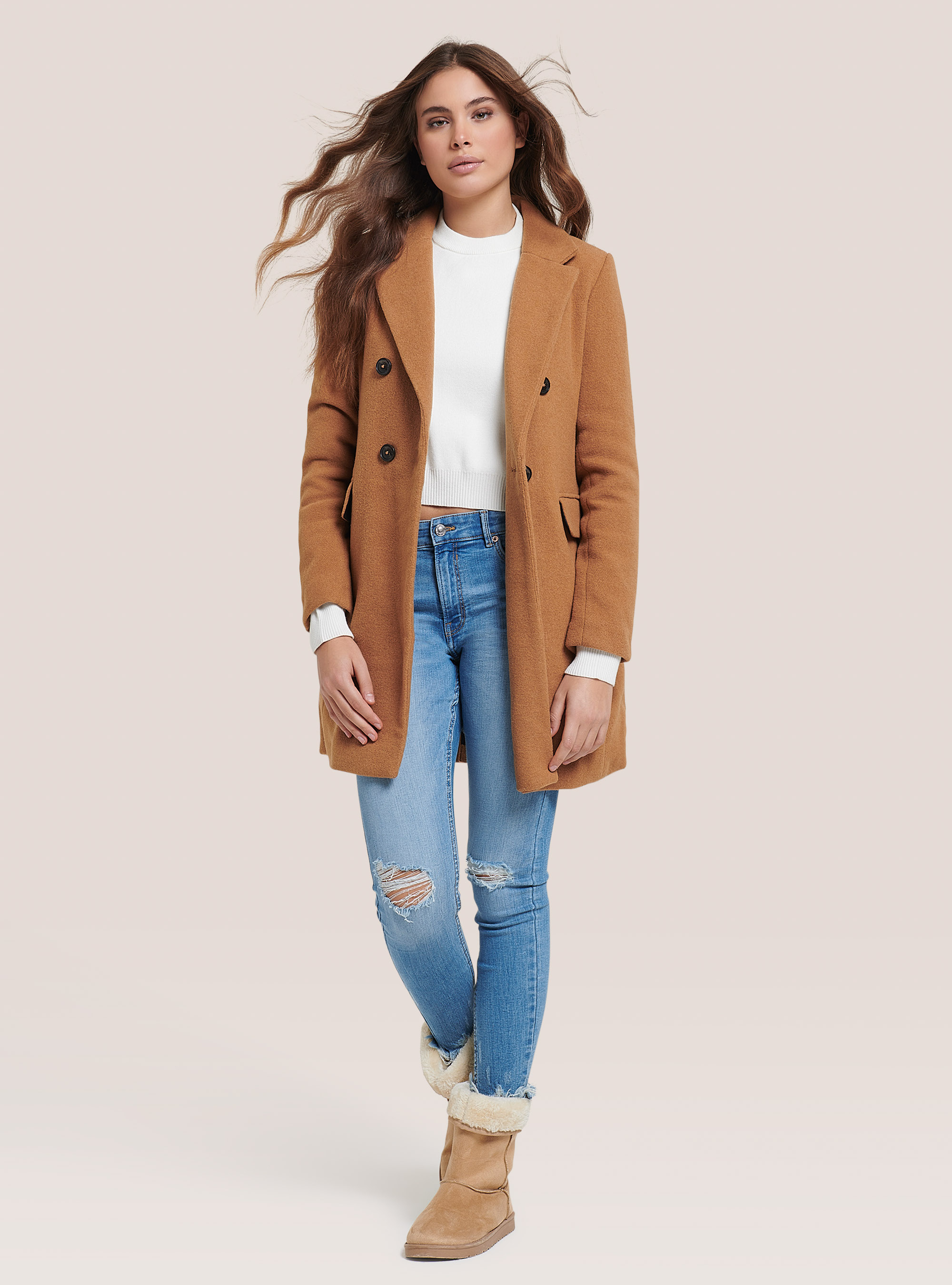 ジャケット Golden  Cappotto Doppiopetto In Misto Lana Cappotto doppiopetto misto lana