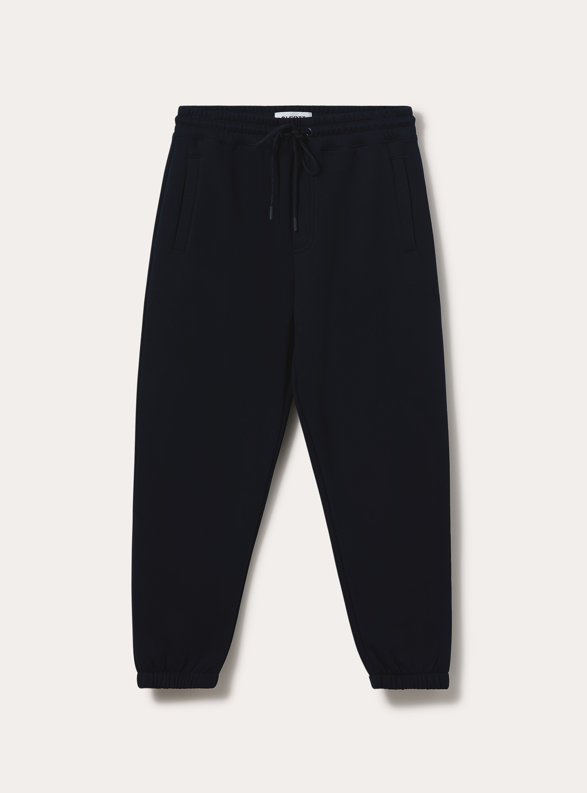 Jogger basico con coulisse ed elastico in vita, NA1 NAVY DARK