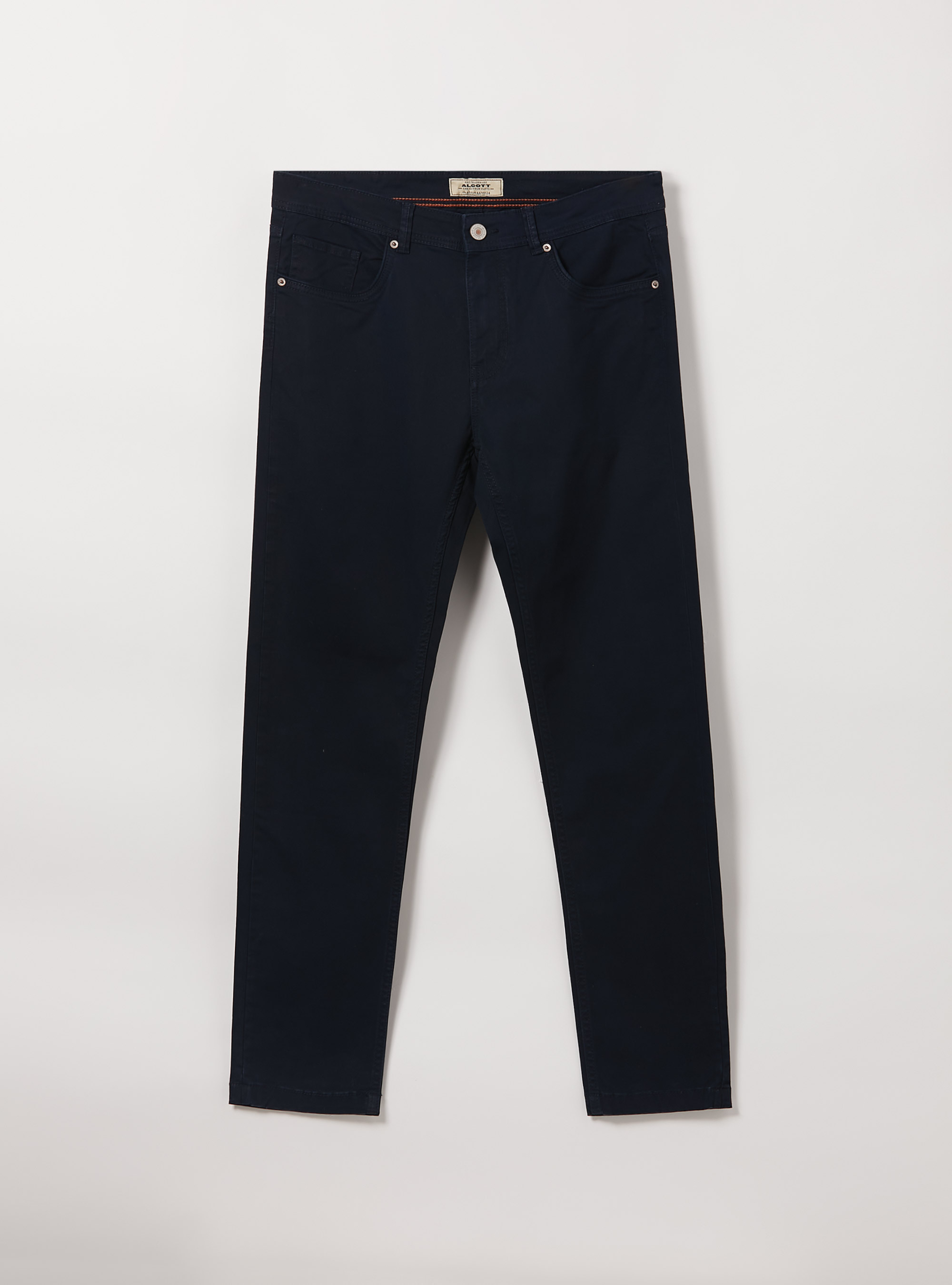 Pantalon skinny en coton, NA1 NAVY DARK