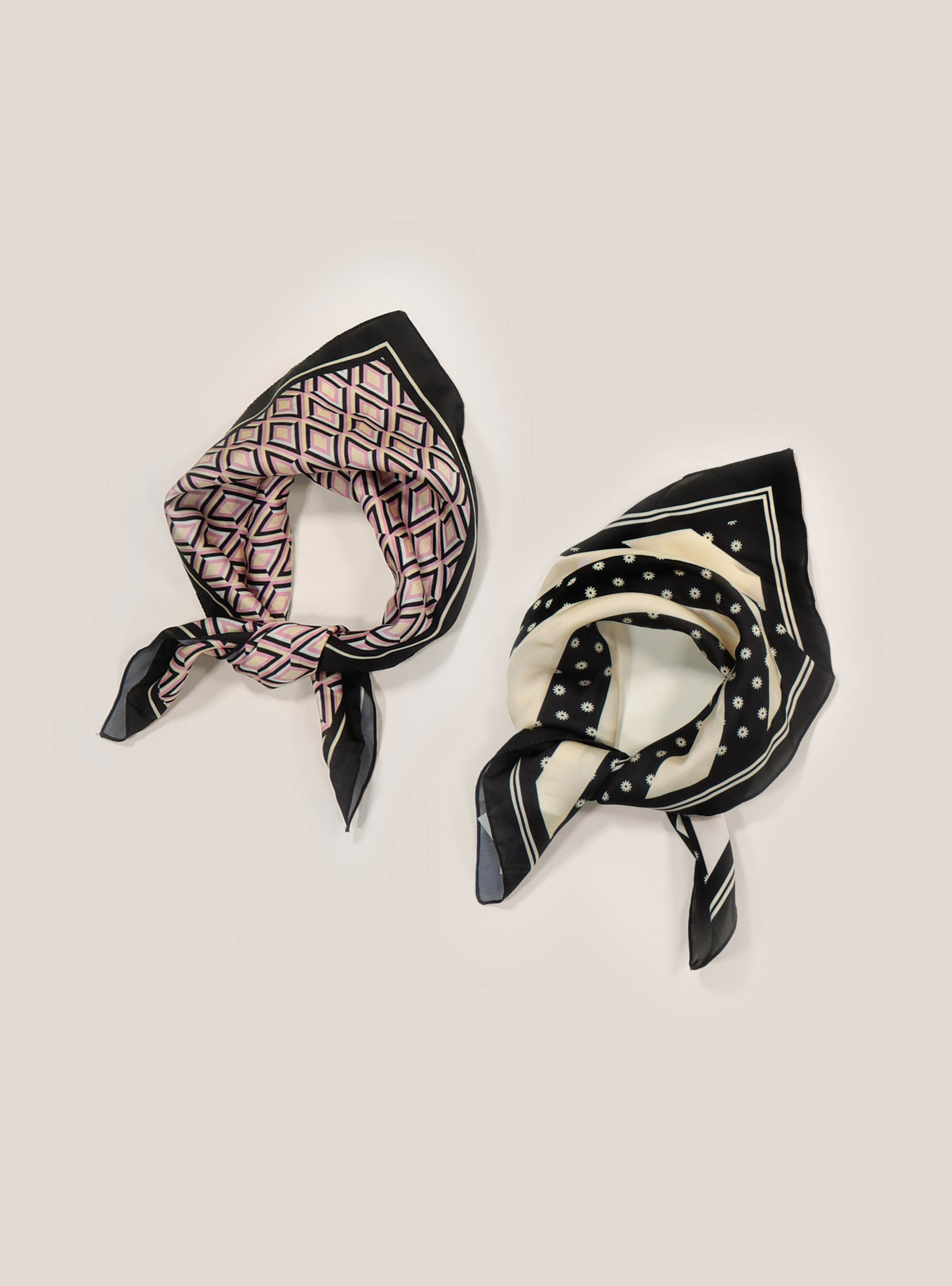 Set con 2 bandane patchwork, MULTICOLOR