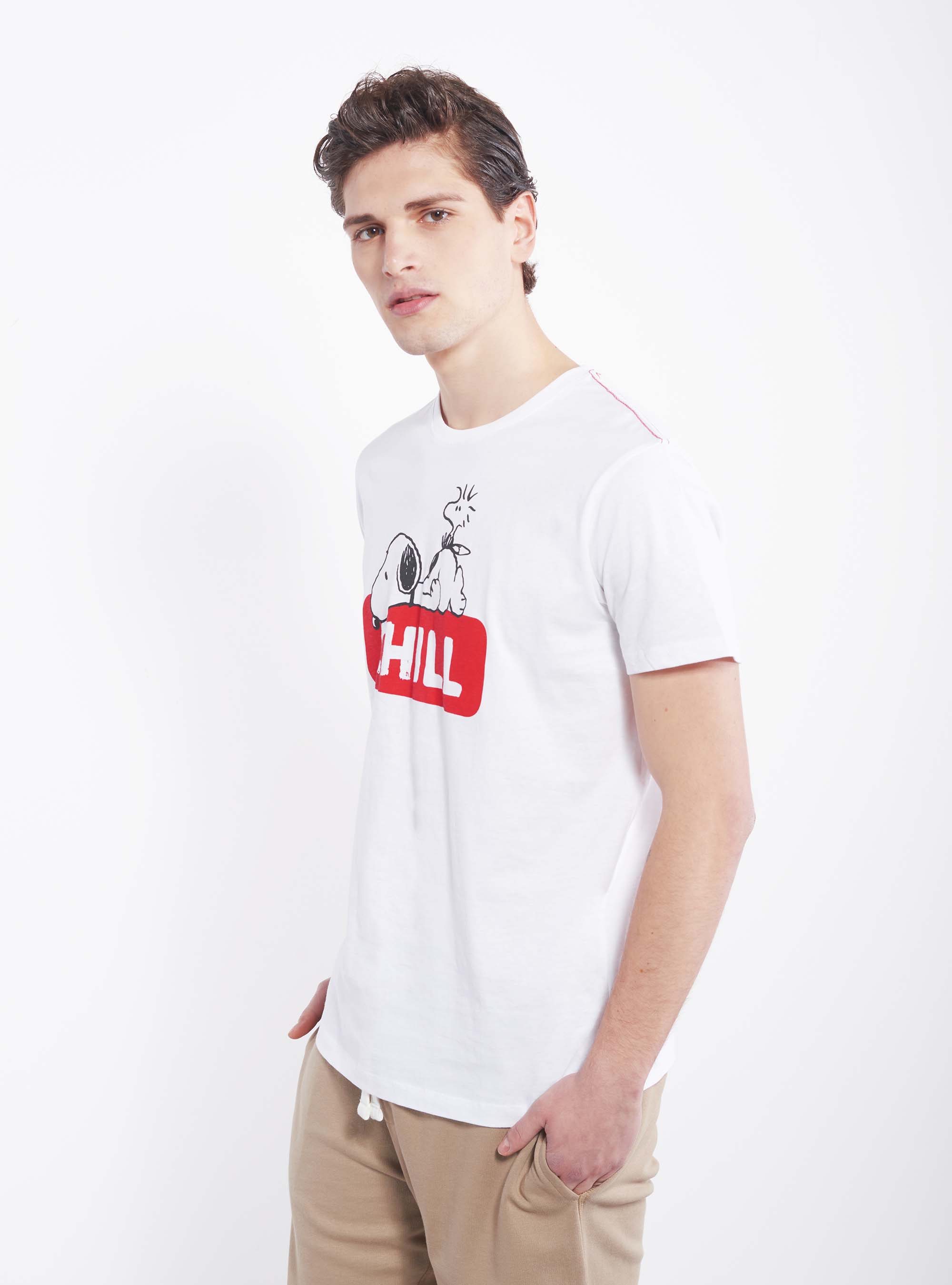 Maglietta Snoopy x Alcott, BIANCO