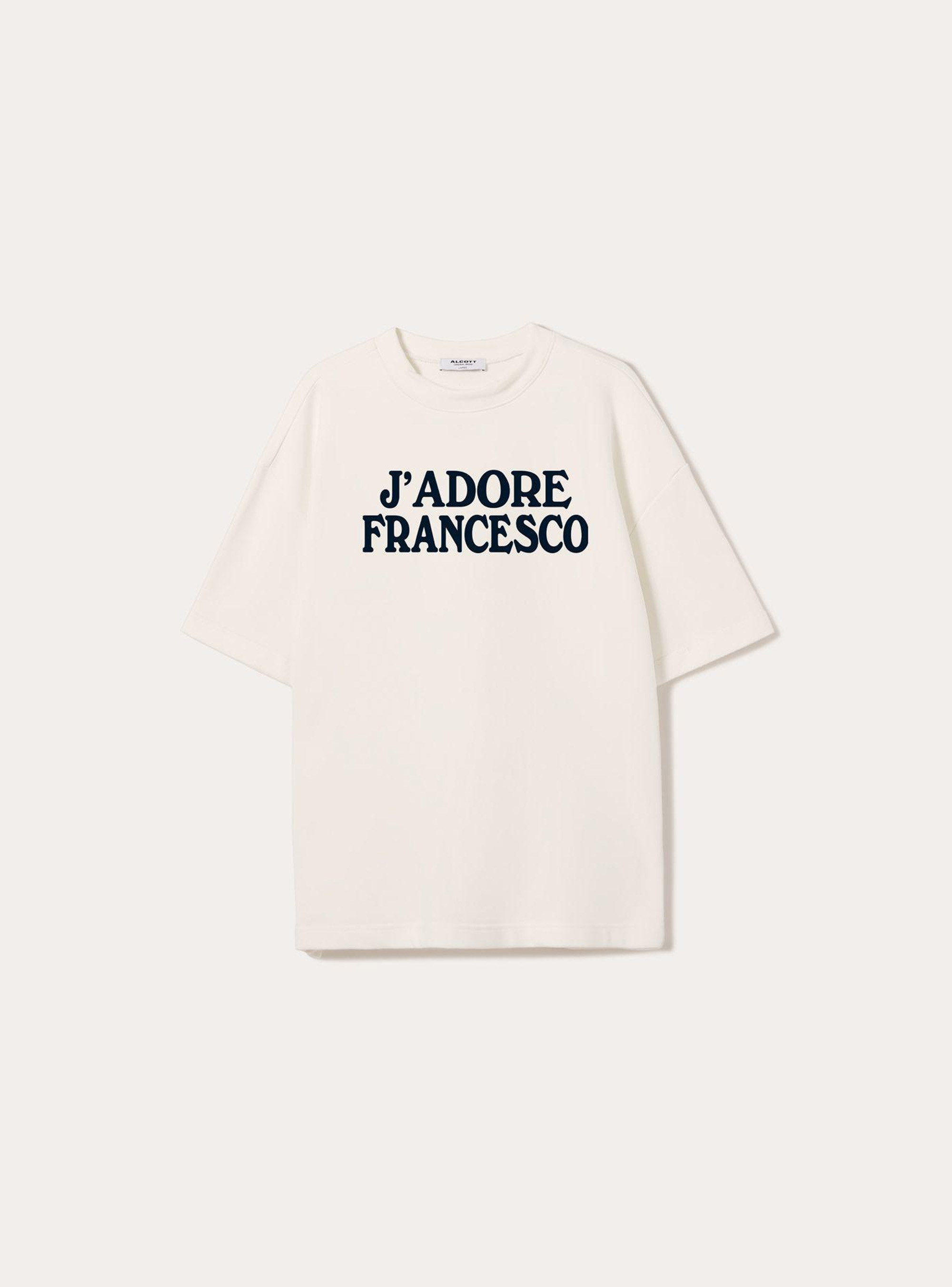 Camiseta J'Adore Francis, WH3 WHITE