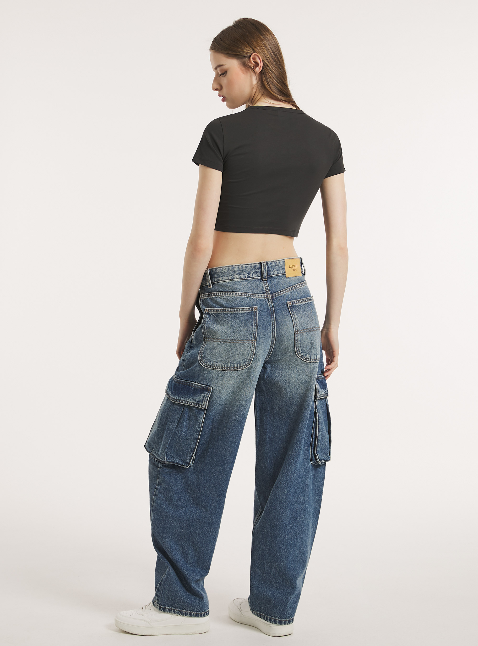 Nirvana / Camiseta corta Alcott, BK3 BLACK CHARCOAL