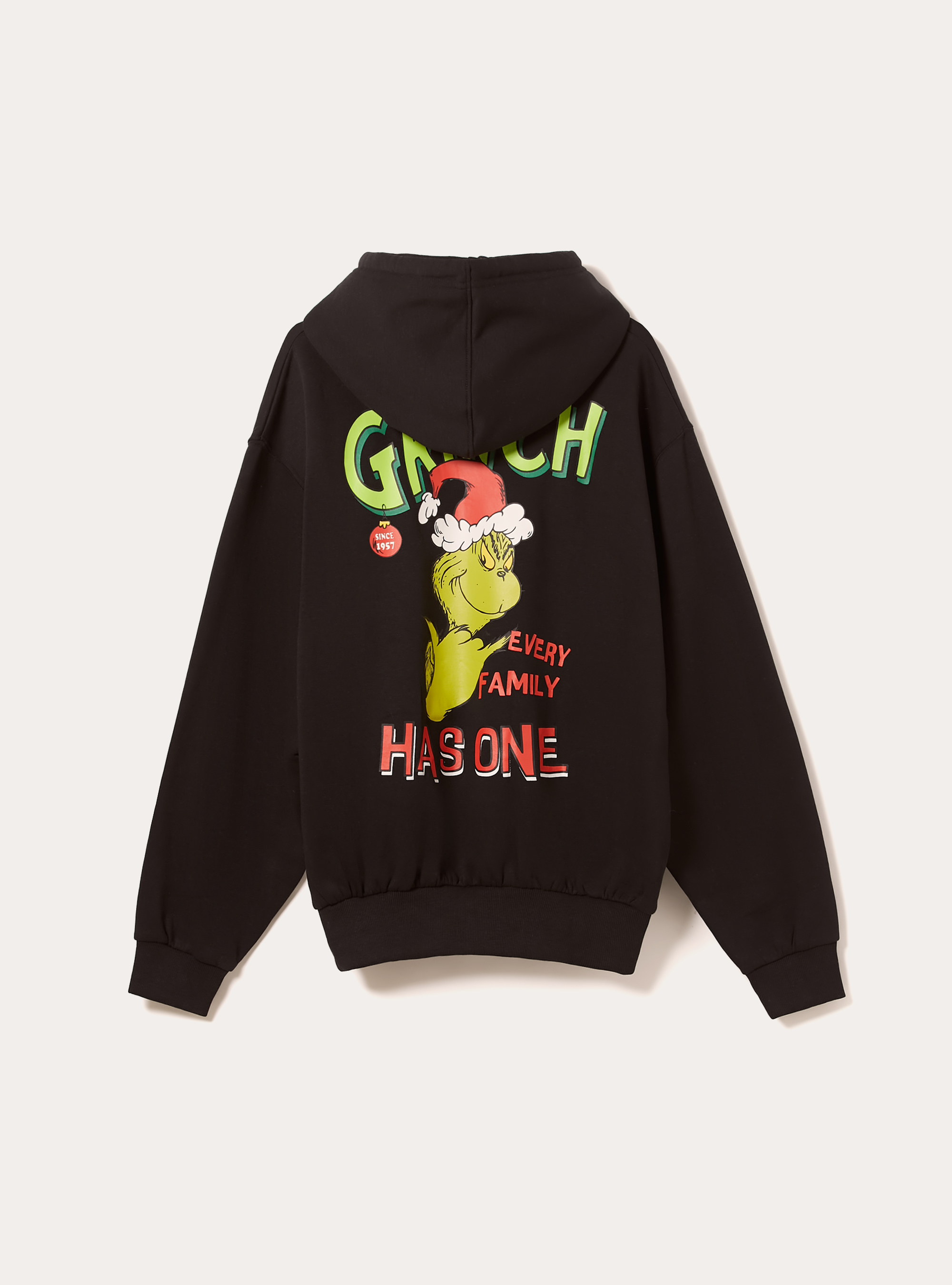 Felpa boxy the grinch, BK1 BLACK