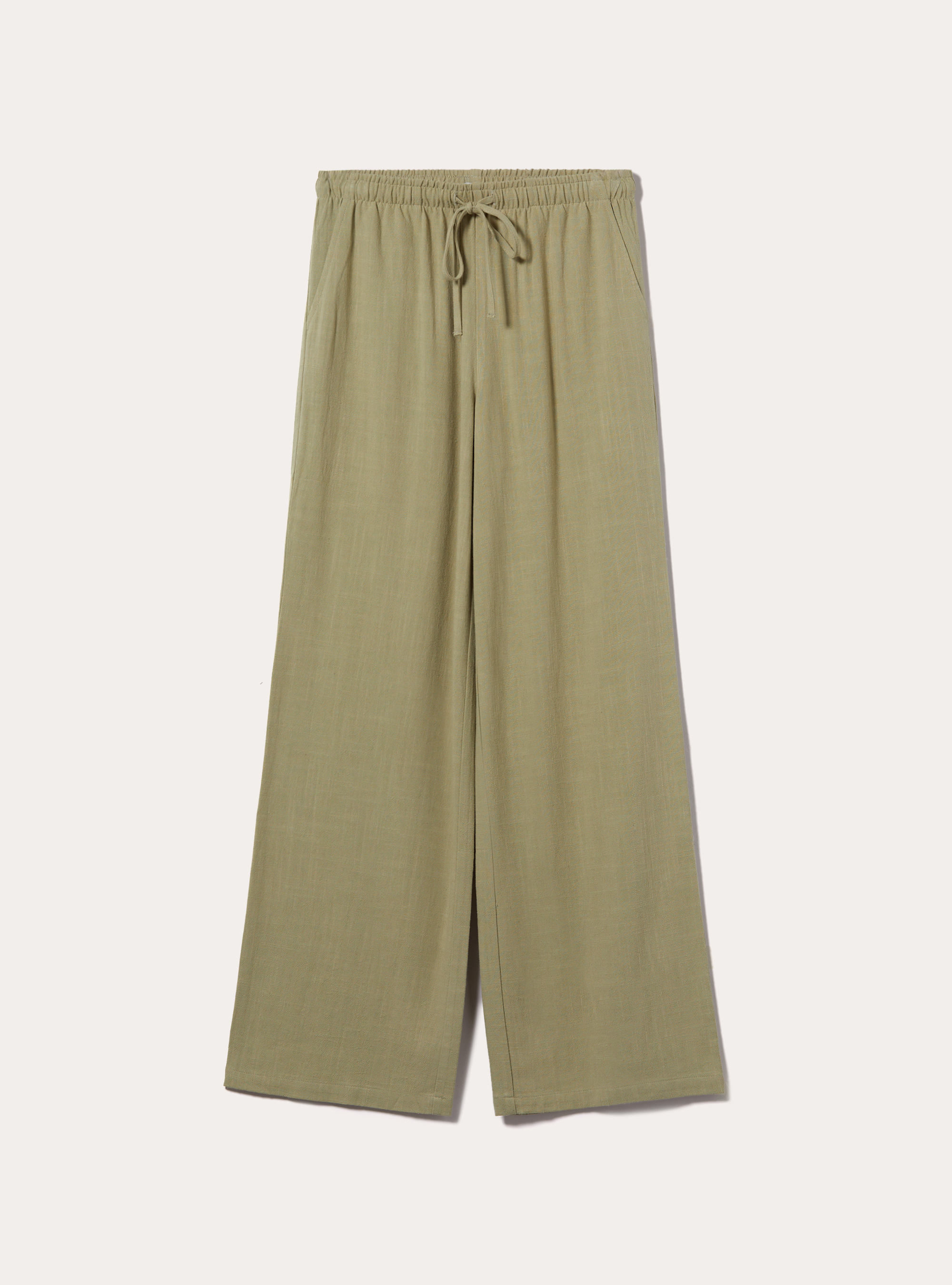 Palazzo-Hose aus Leinenmischung, KY3 KAKY LIGHT